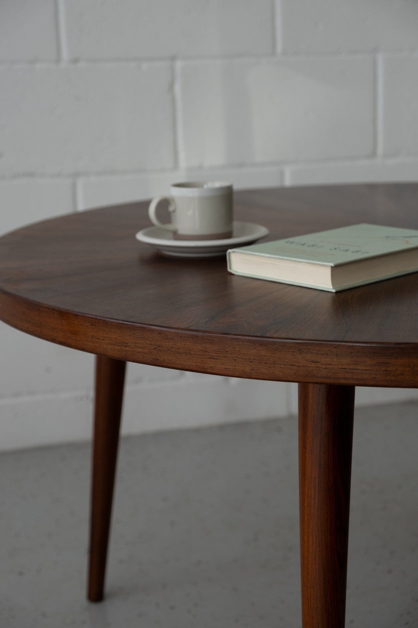 Vintage Danish rosewood coffee table