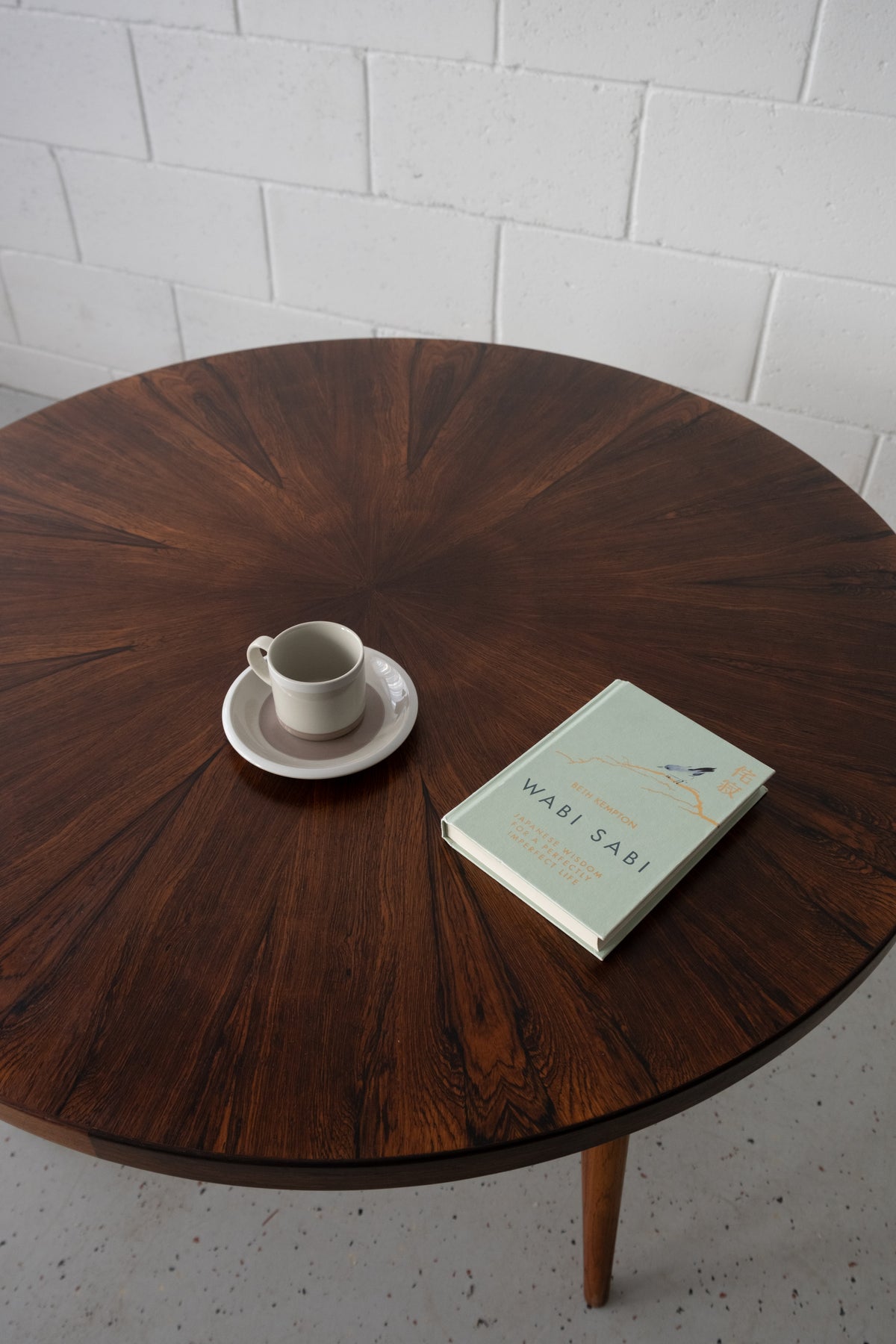 Vintage Danish rosewood coffee table