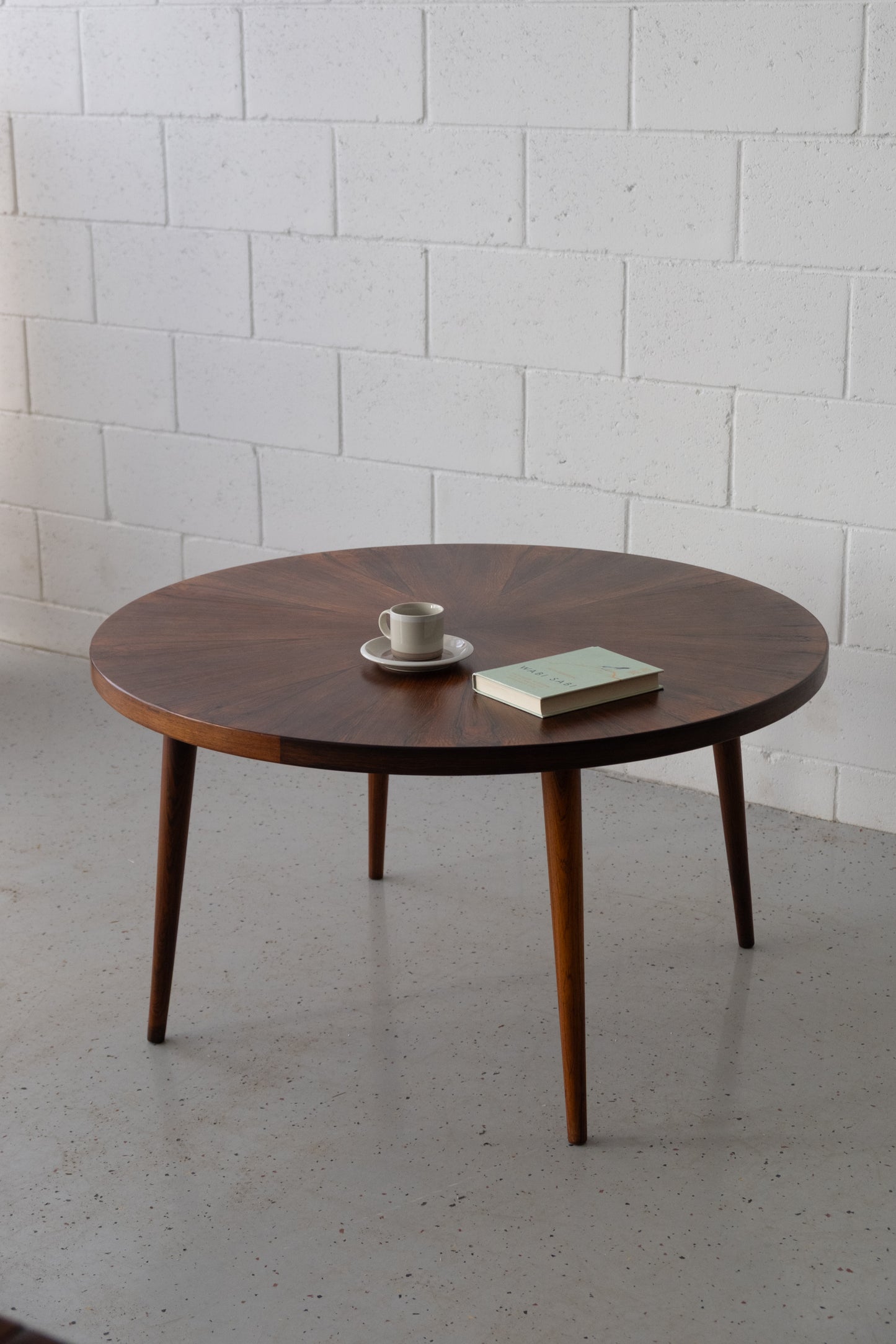 Vintage Danish rosewood coffee table