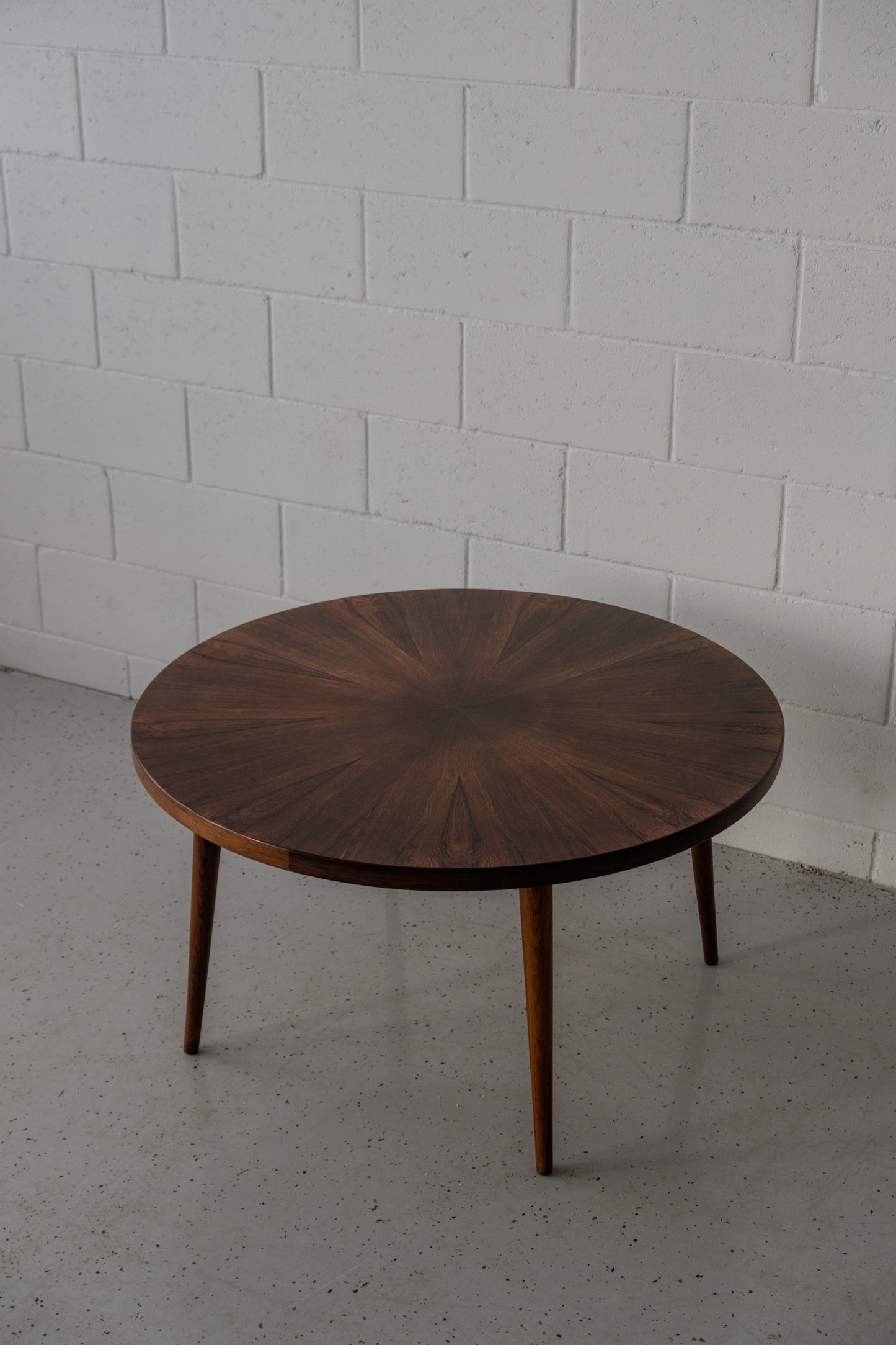 Vintage Danish rosewood coffee table