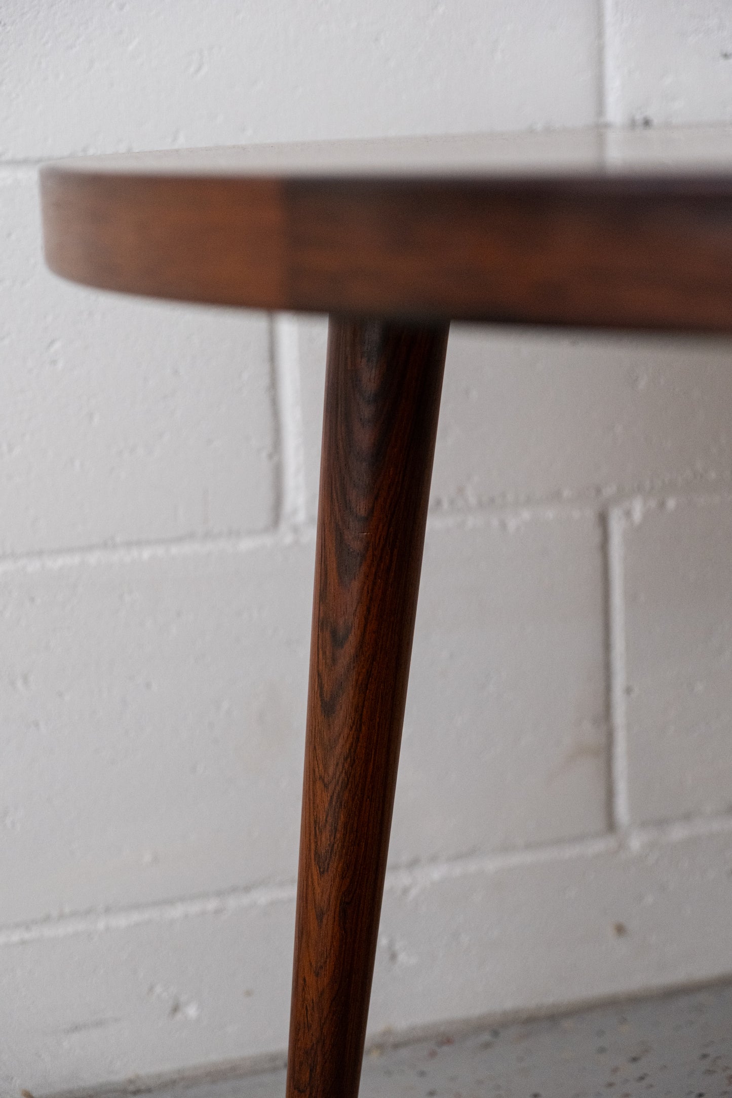 Vintage Danish rosewood coffee table
