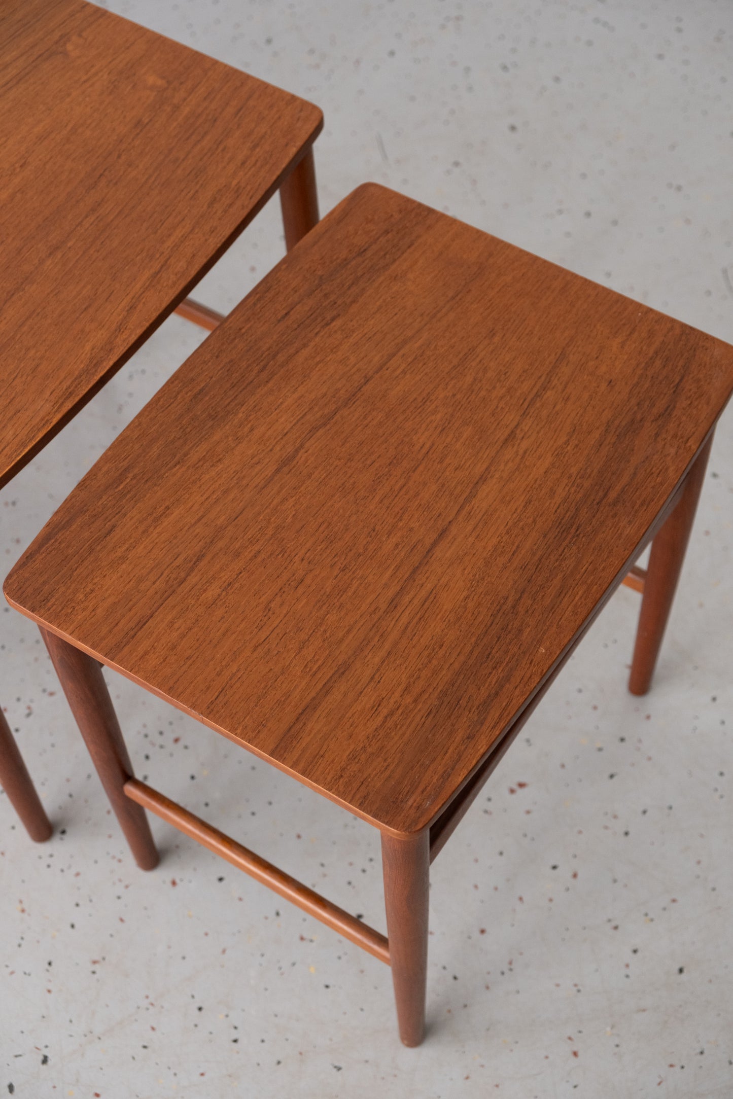 Danish teak nested tables
