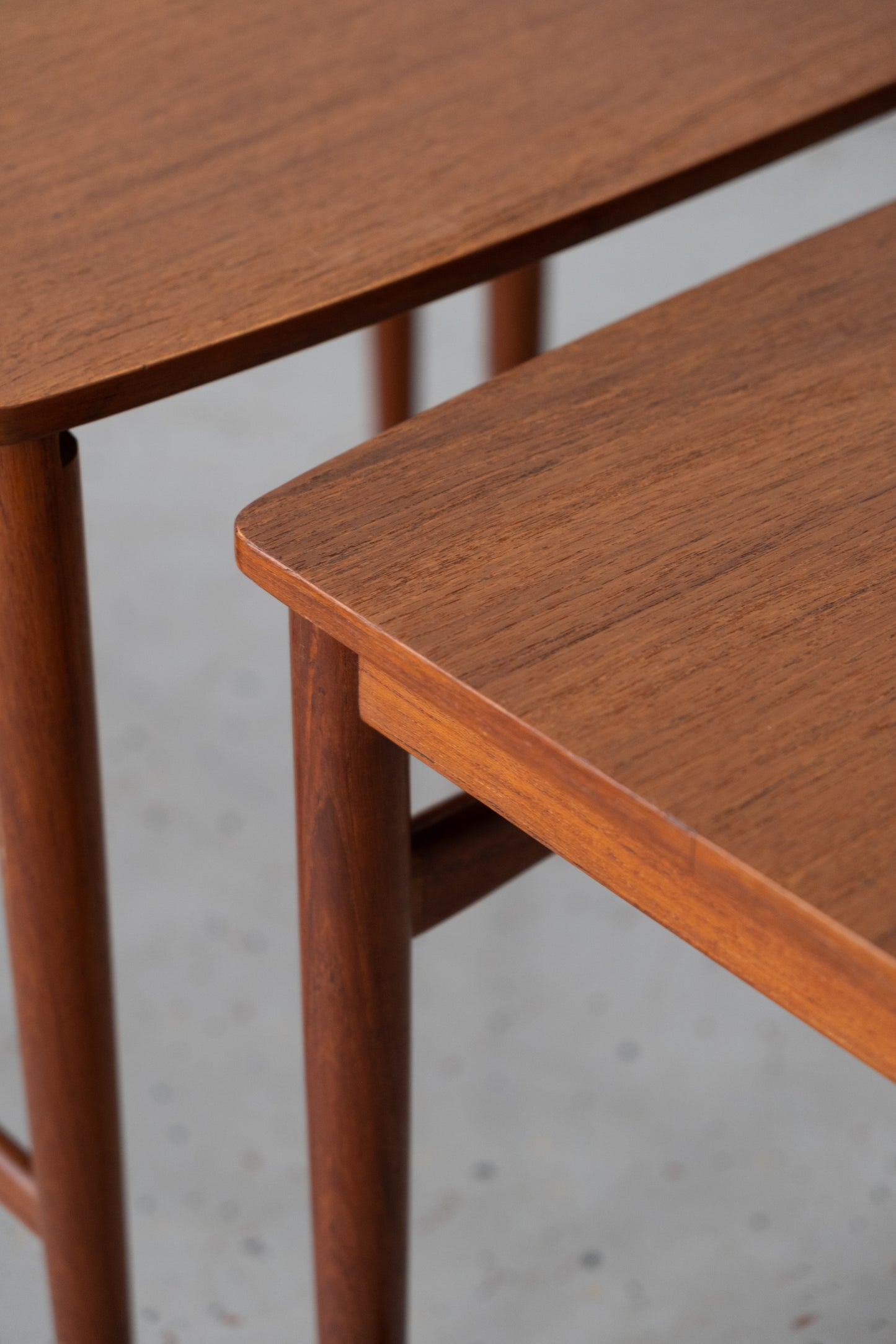 Danish teak nested tables