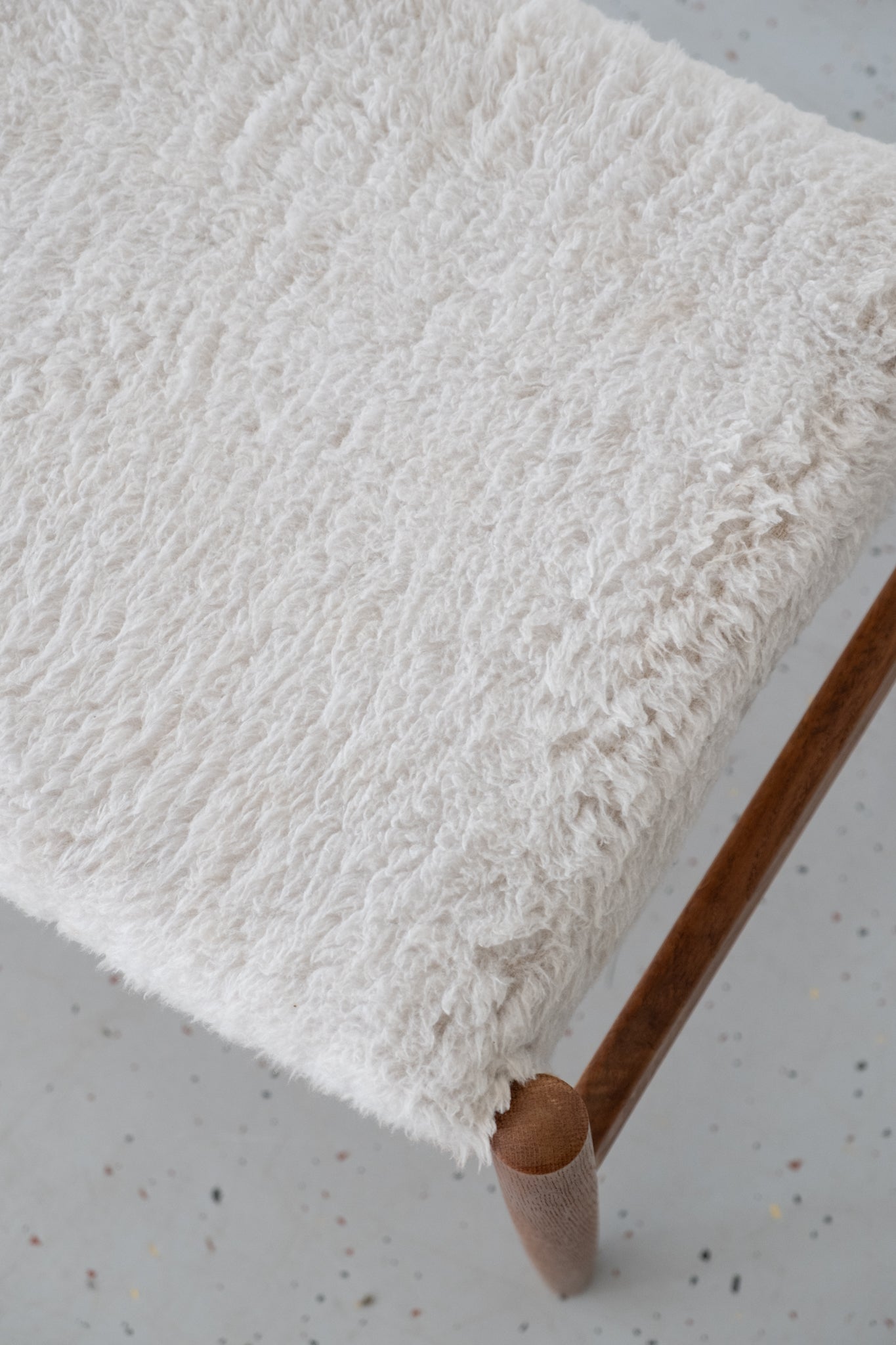 Oak footstool / bench by Spøttrup Møbelfabrik