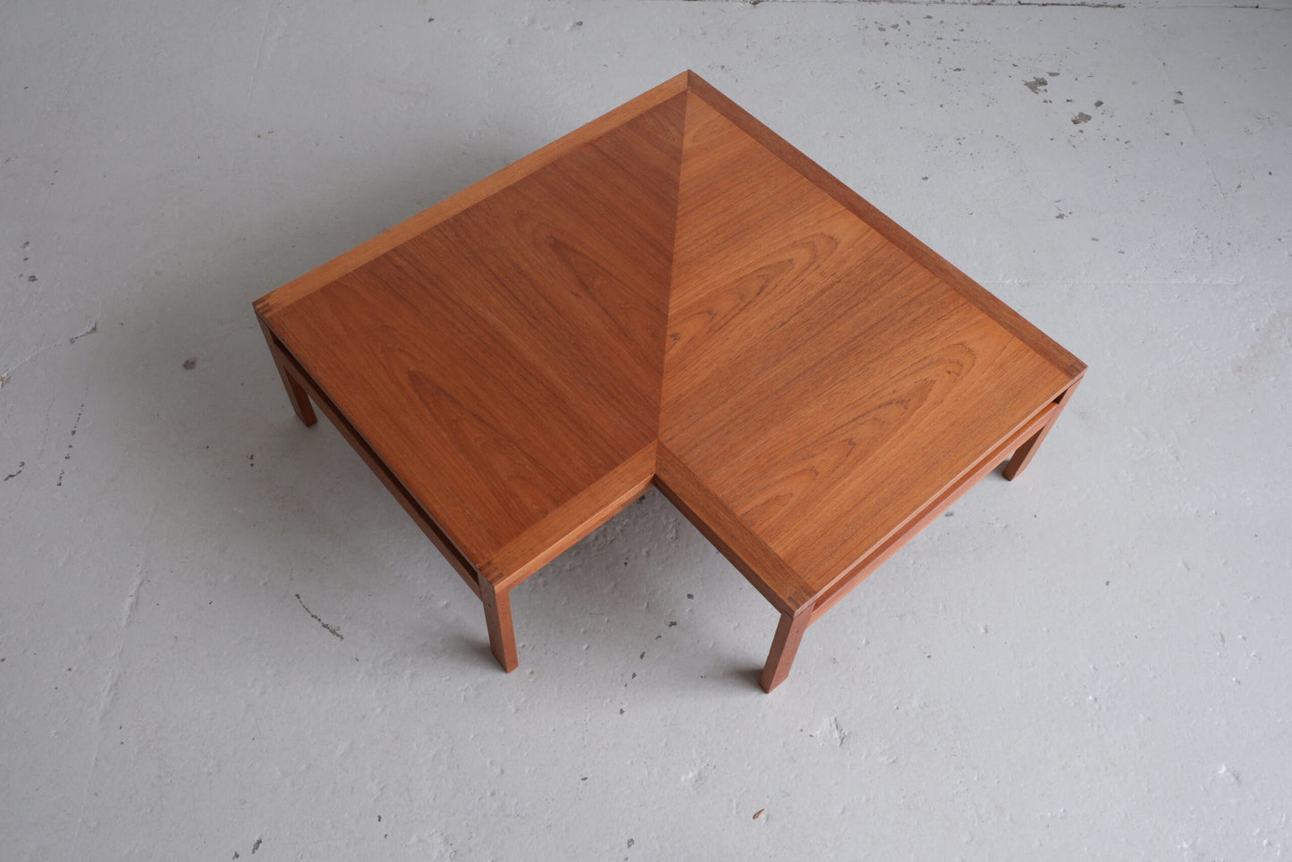Ole Gjerløv-Knudsen &amp; Torben Lind for France &amp; Son coffee table - teak wood (restored)