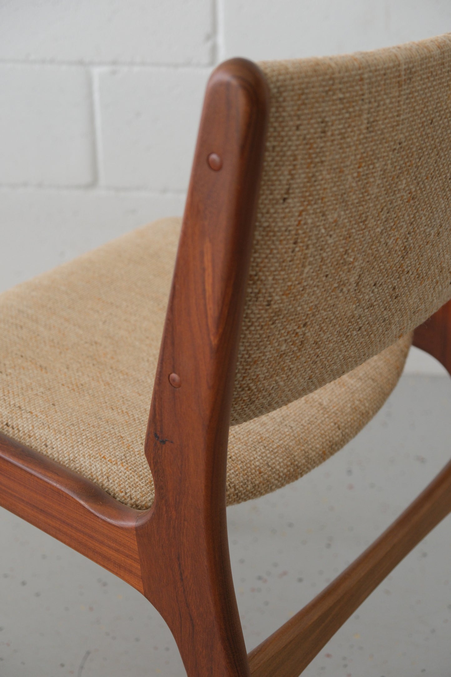 Danish teak chairs (set of 4)