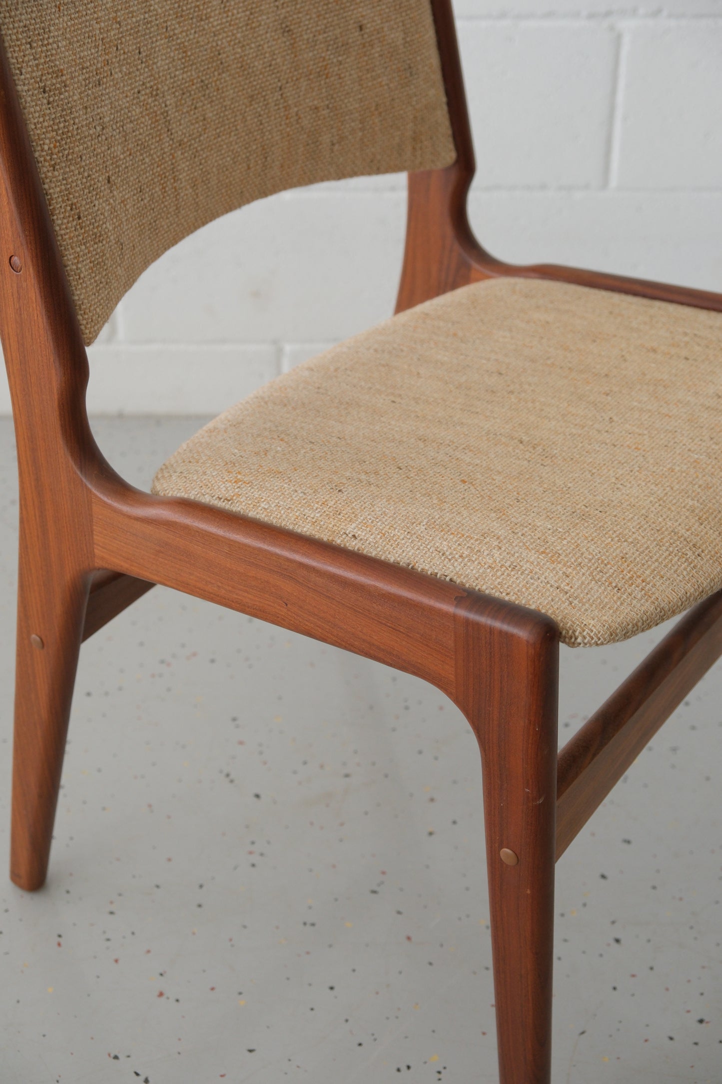 Danish teak chairs (set of 4)