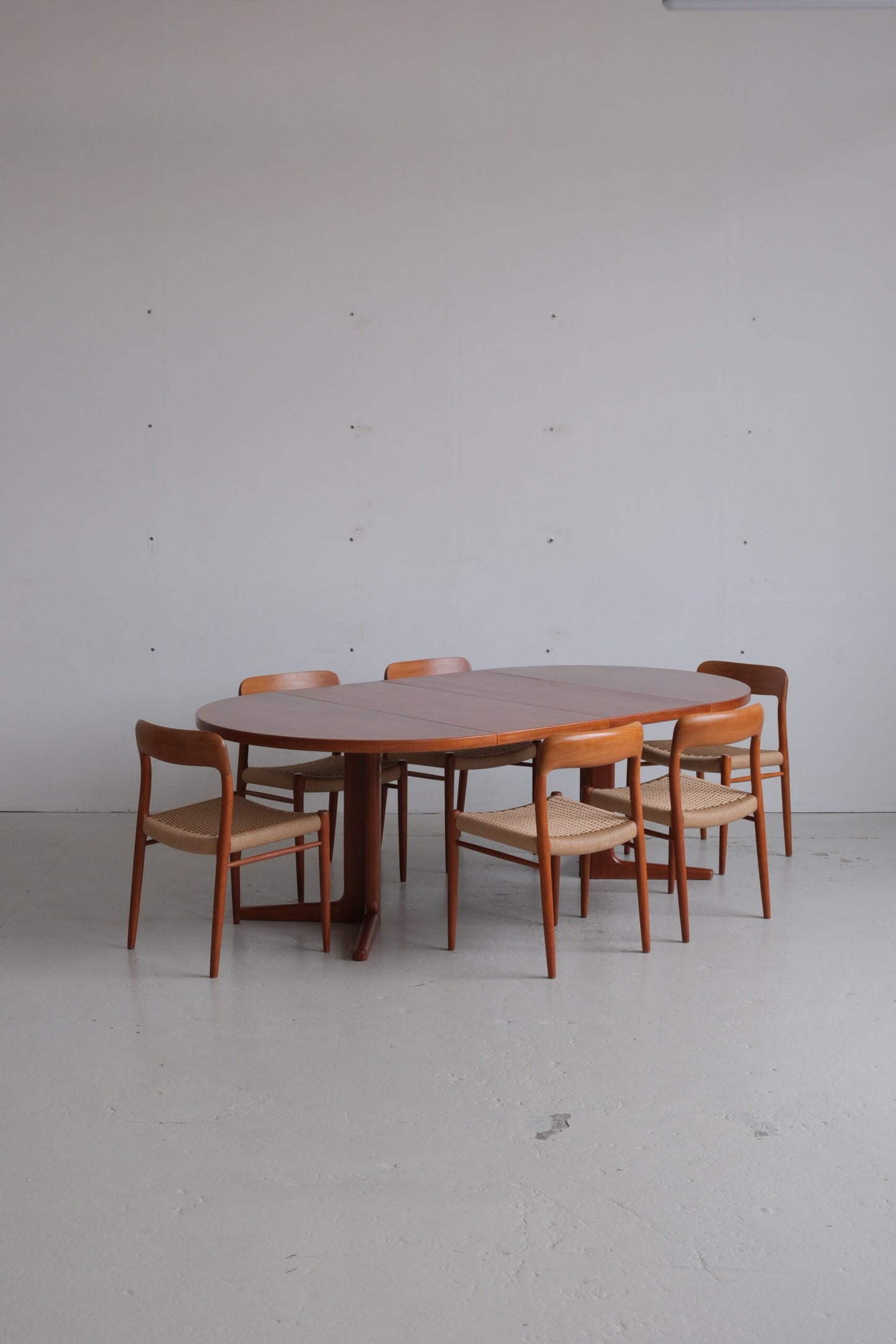 Danish teak round table