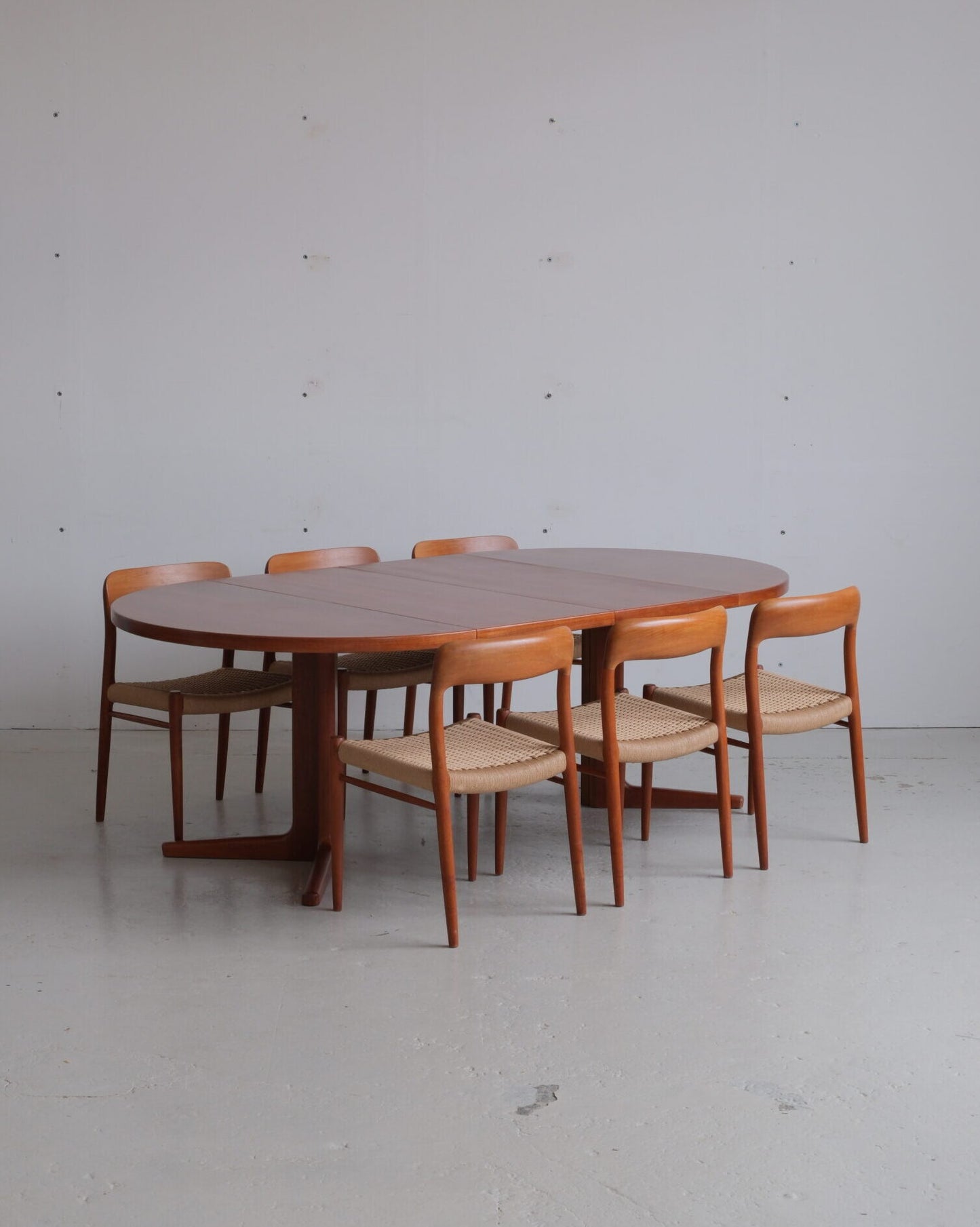 Danish teak round table