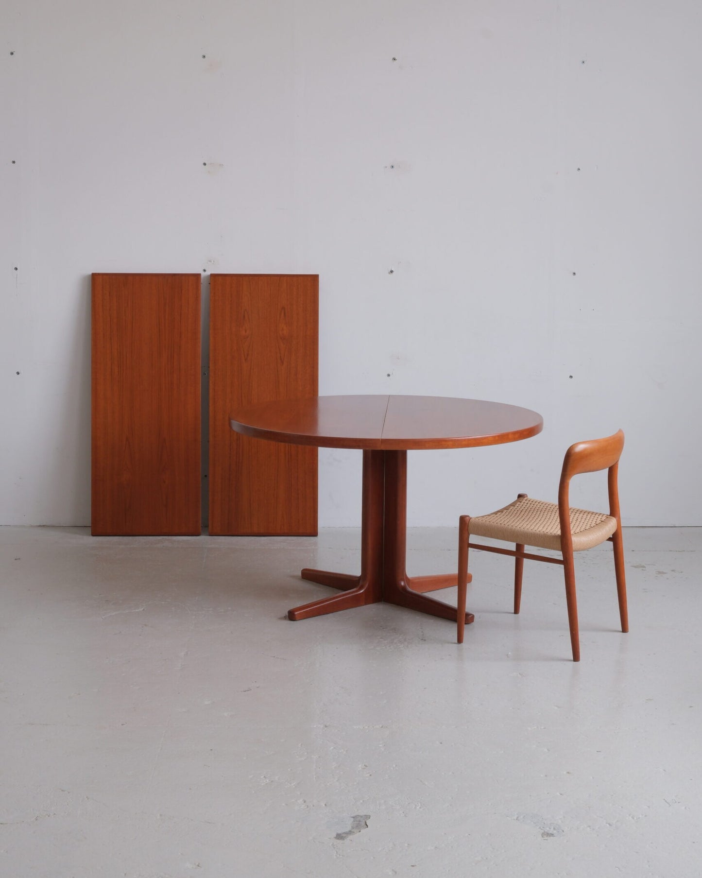 Danish teak round table