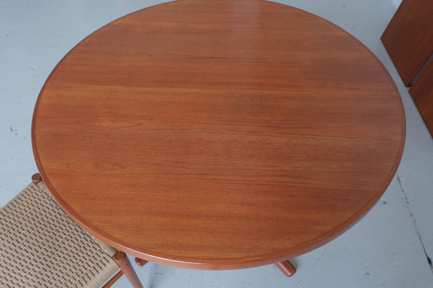 Danish teak round table