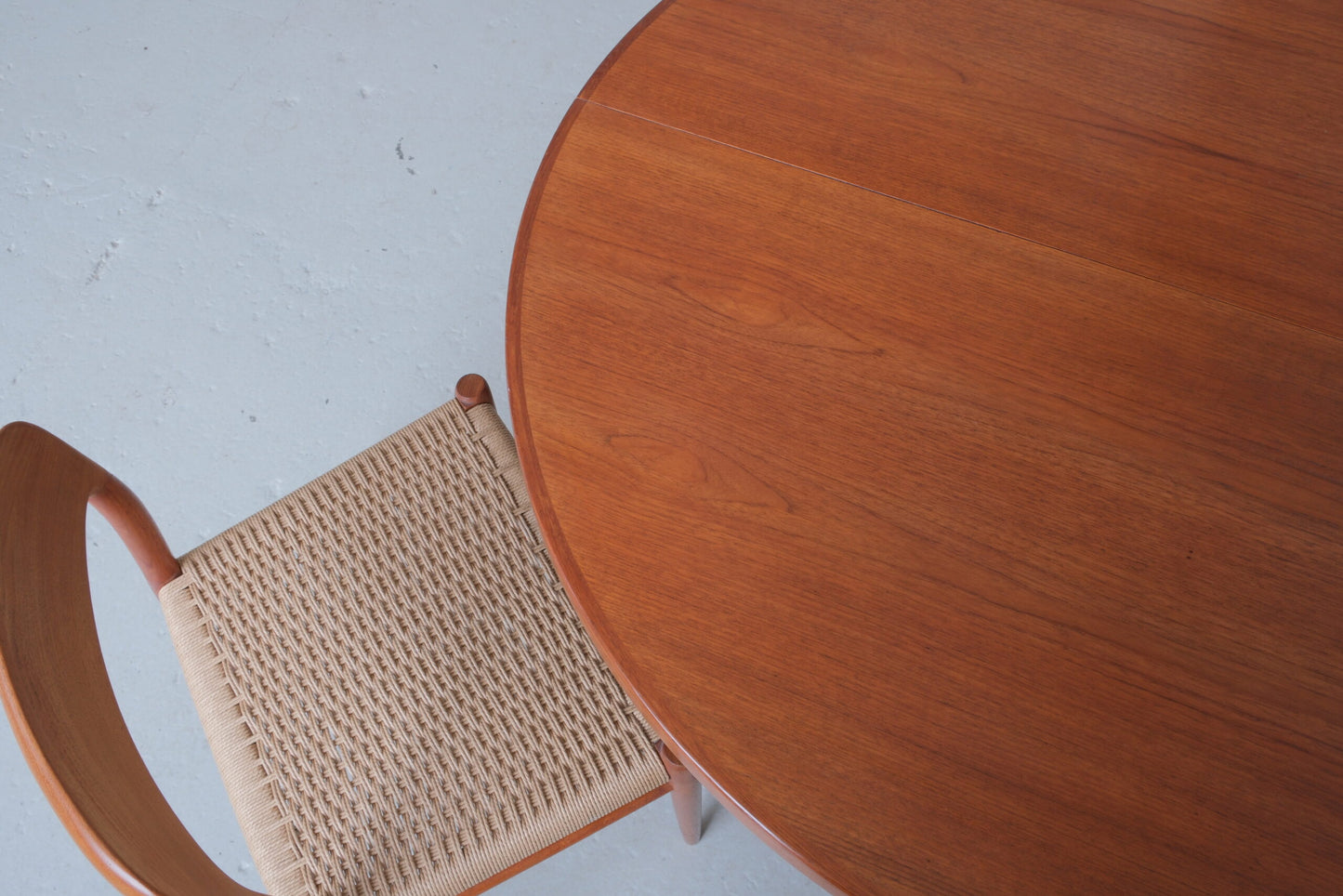 Danish teak round table