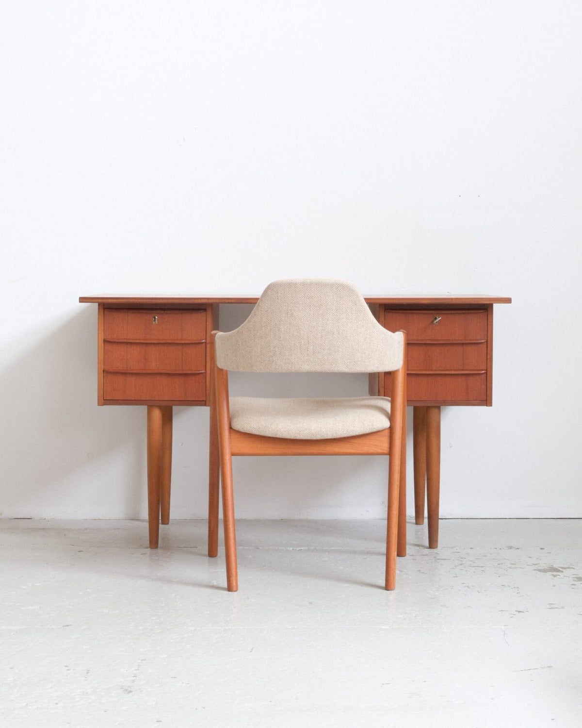 Danish teak desk