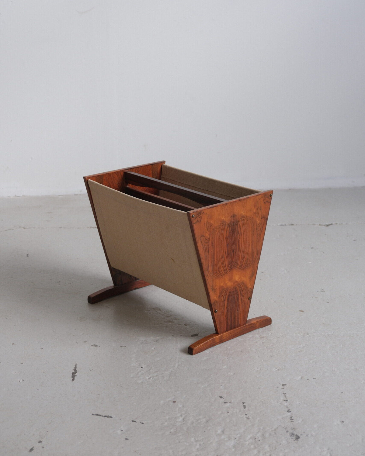 Rosewood Magazine holder