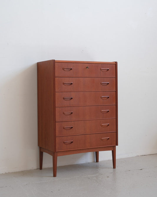 Danish teak tallboy <b>[Reserved]</b>