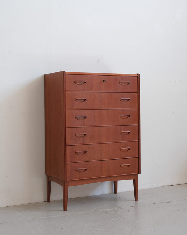 Danish teak tallboy <b>[Reserved]</b>