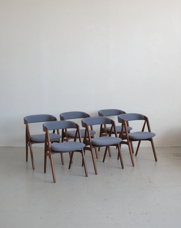 Thomas Harlev, model 205, Farstrup Chair Factory, set of 6