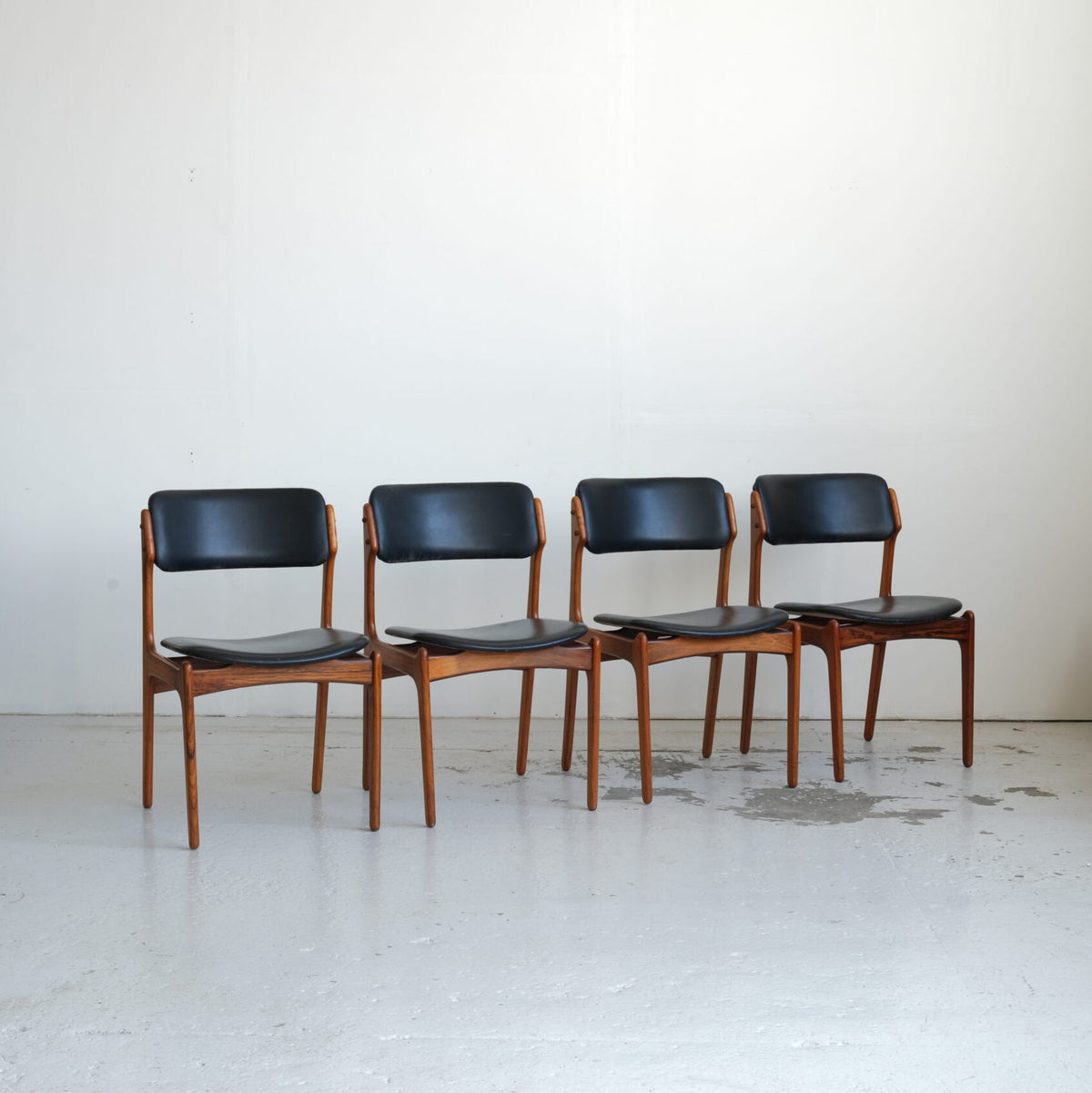 Erik Buch, Set of four rosewood chairs, model 'OD-49' (4)