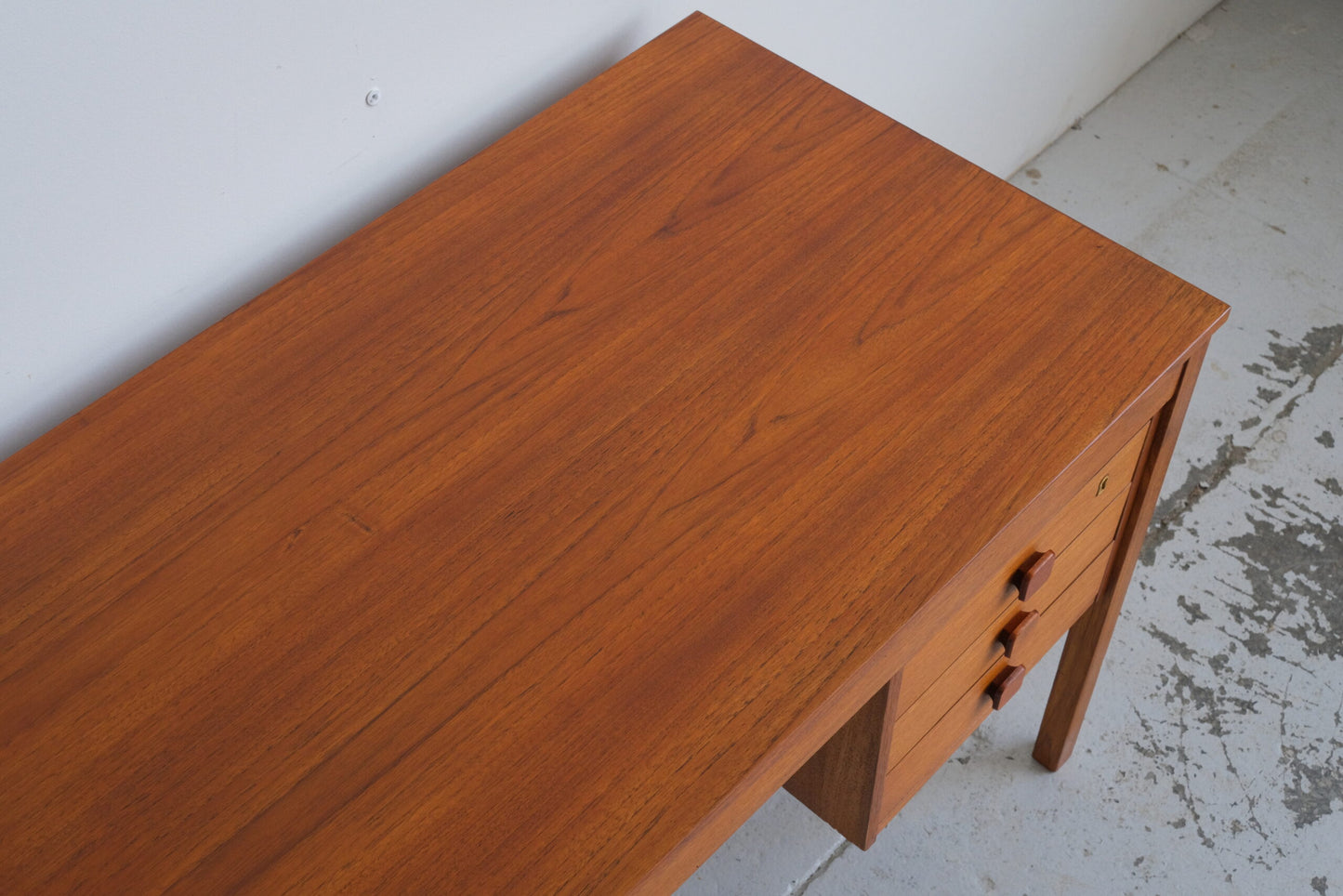 Teak desk, 1960s