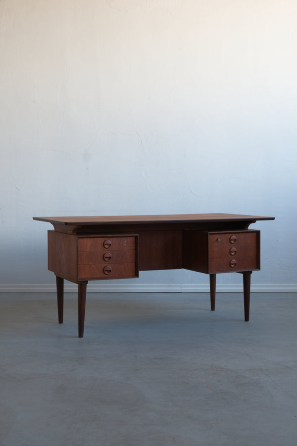 Kai Kristiansen Teak Desk, Feldballes Møbelfabrik