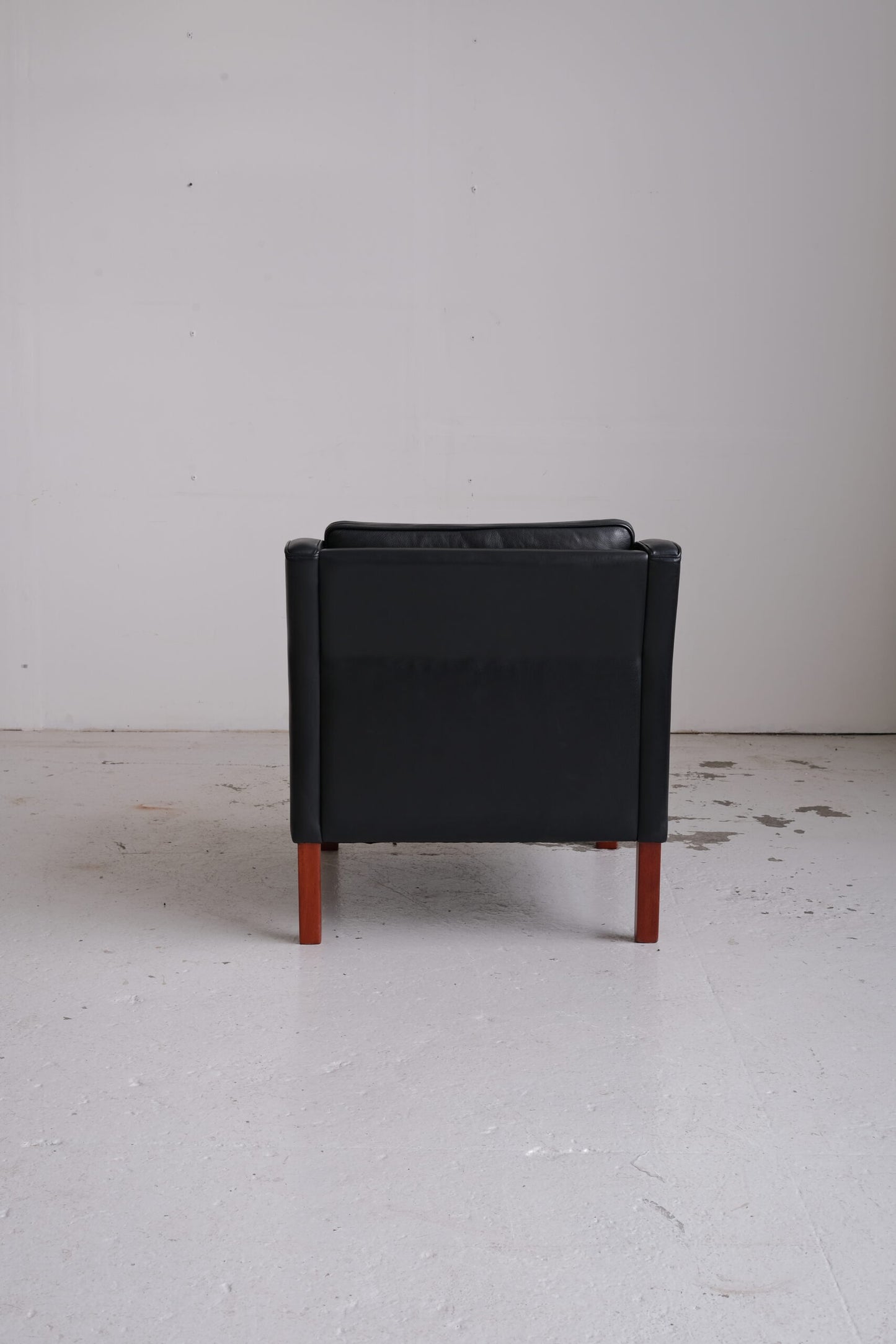 Danish leather armchair