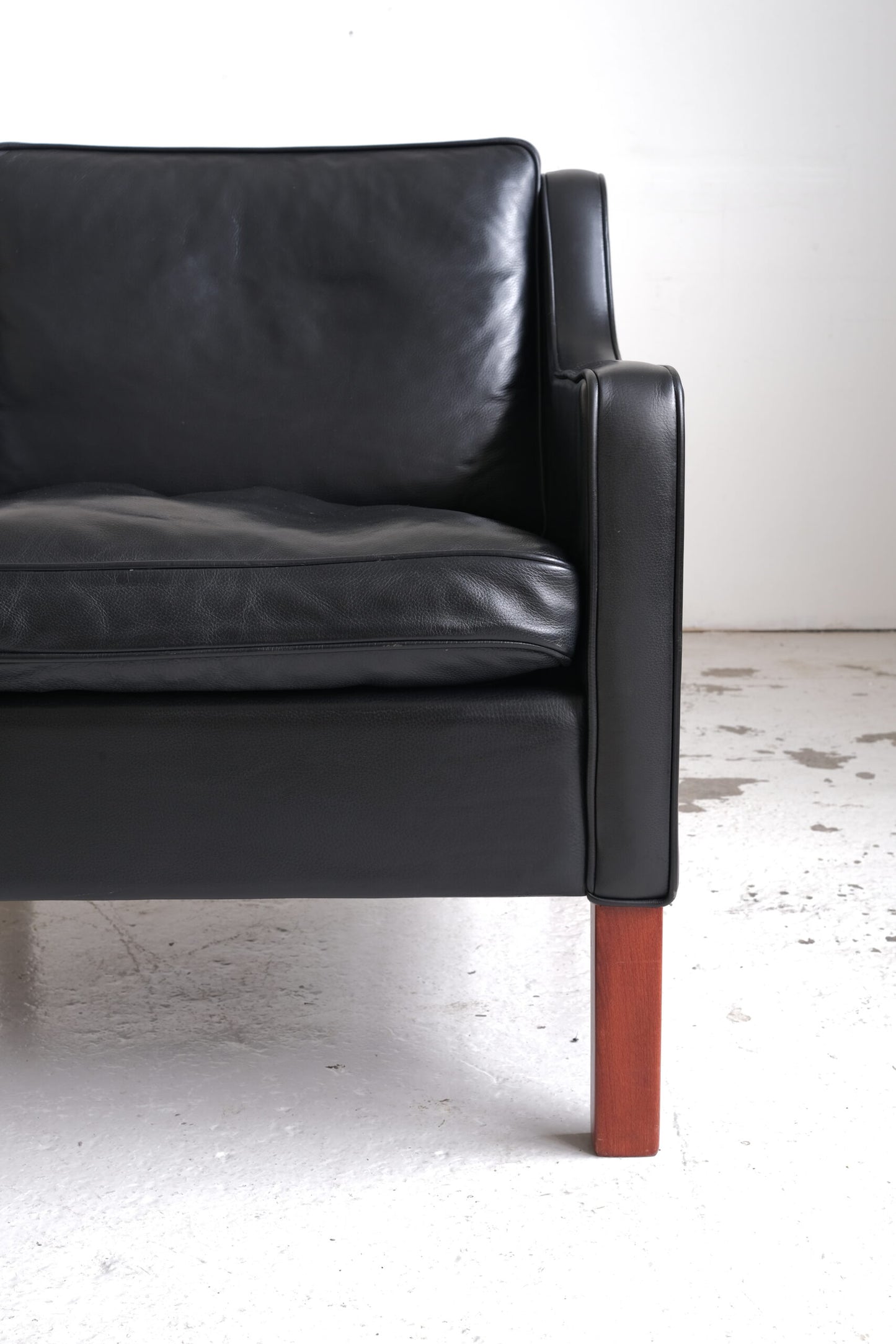 Danish leather armchair