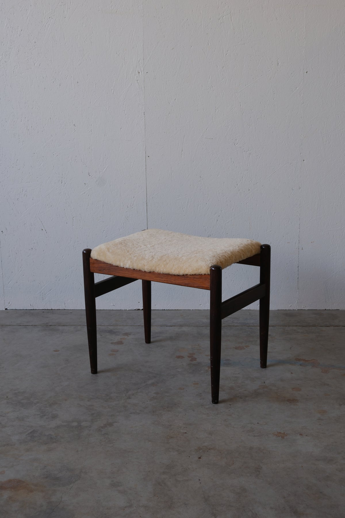 Danish rosewood footstool