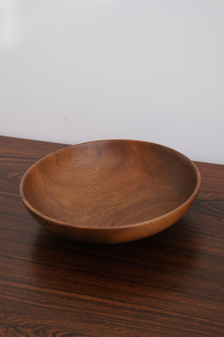 Teak bowl