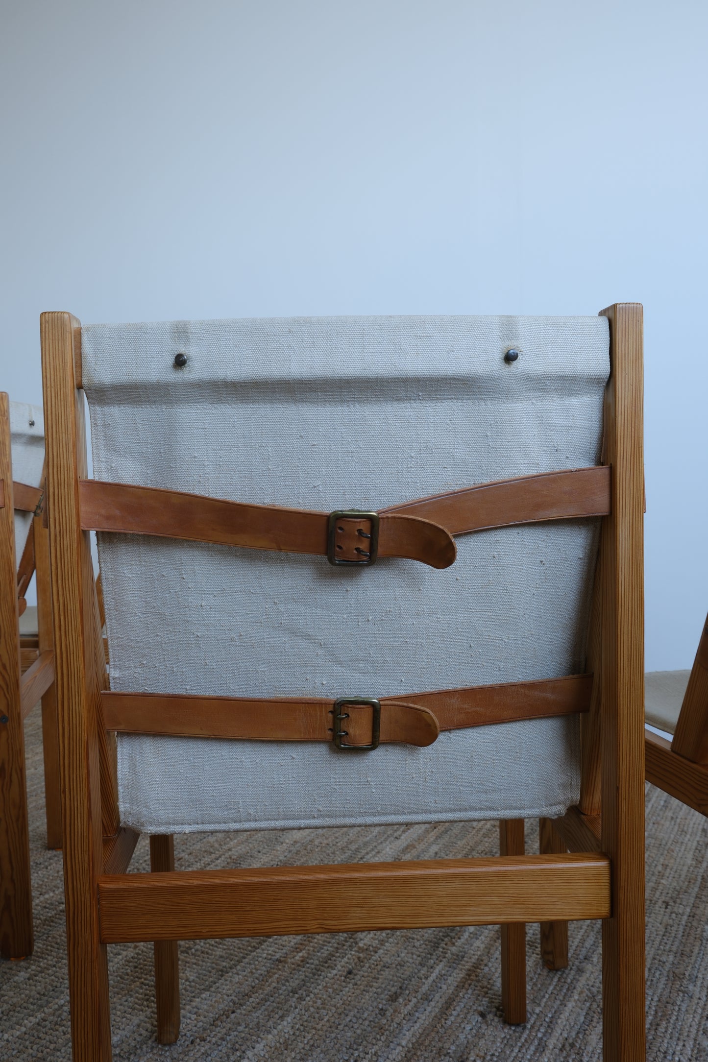 Kurt Østervig pine chairs for KP Mobler  (set of 5)
