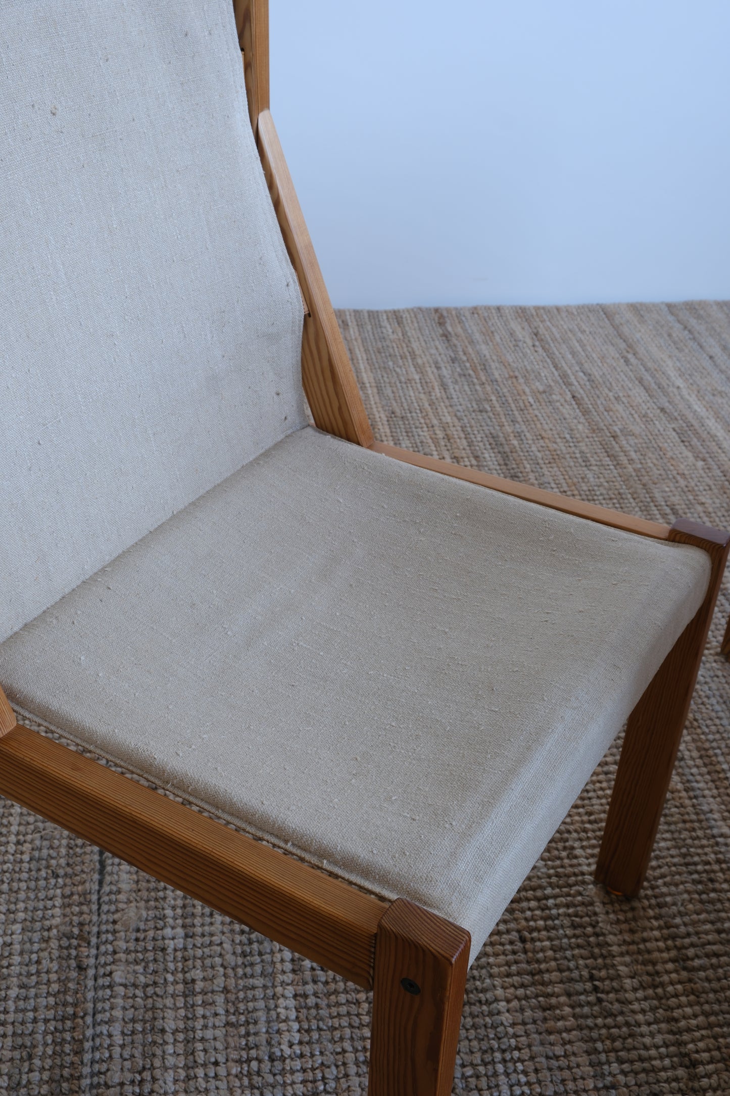 Kurt Østervig pine chairs for KP Mobler  (set of 5)