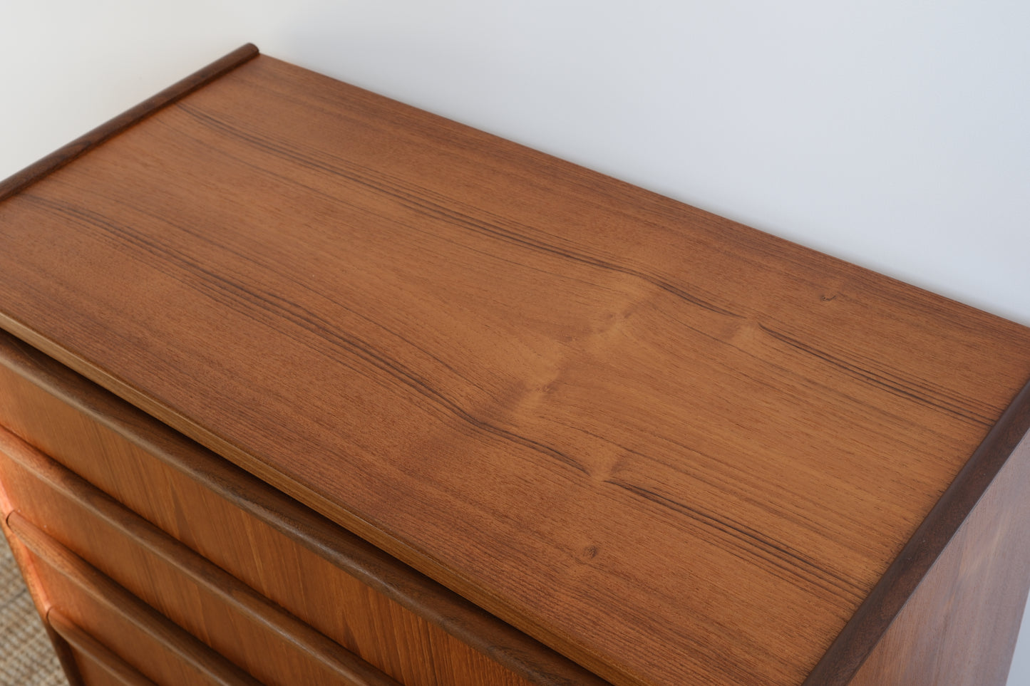 Danish teak tallboy