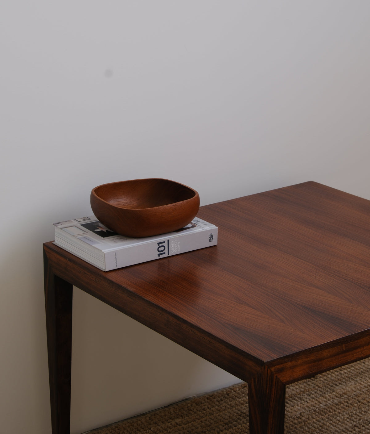 Severin Hansen rosewood coffee table, Denmark 1960s