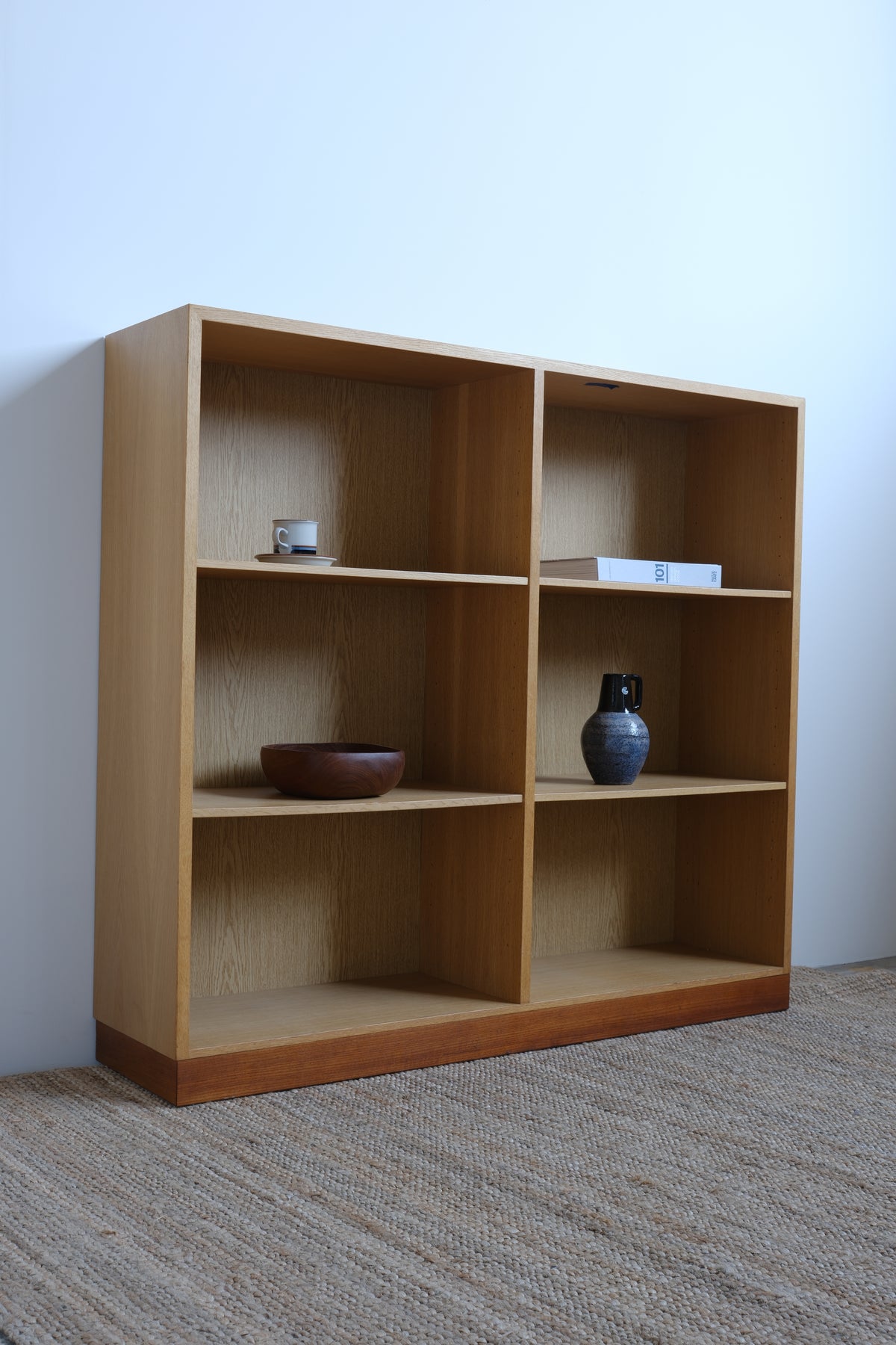 Danish oak bookshelf