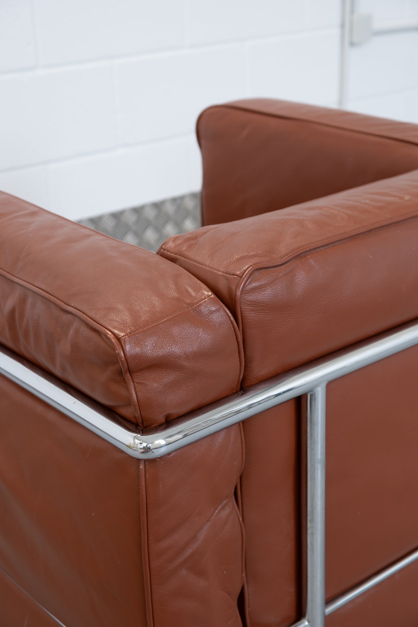 Italian cognac armchair