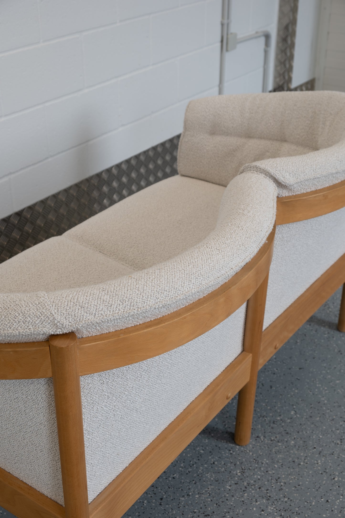 Danish loveseat