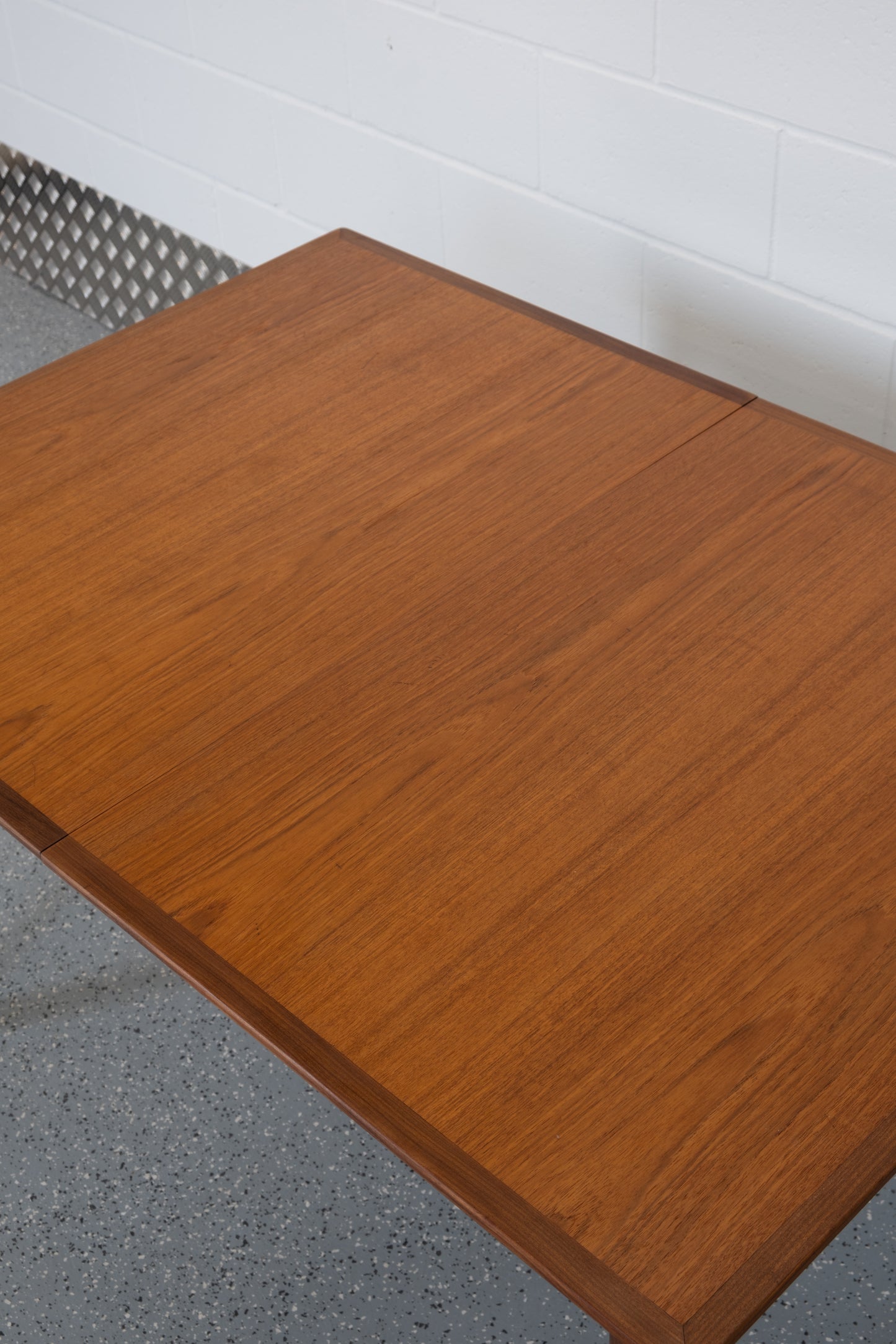 Swedish extendable teak dining table
