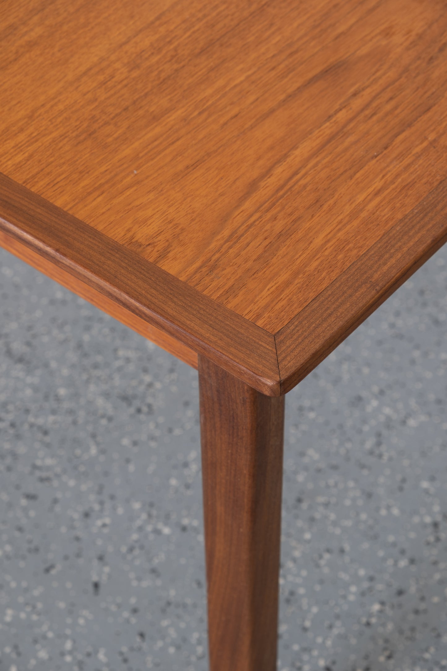 Swedish extendable teak dining table