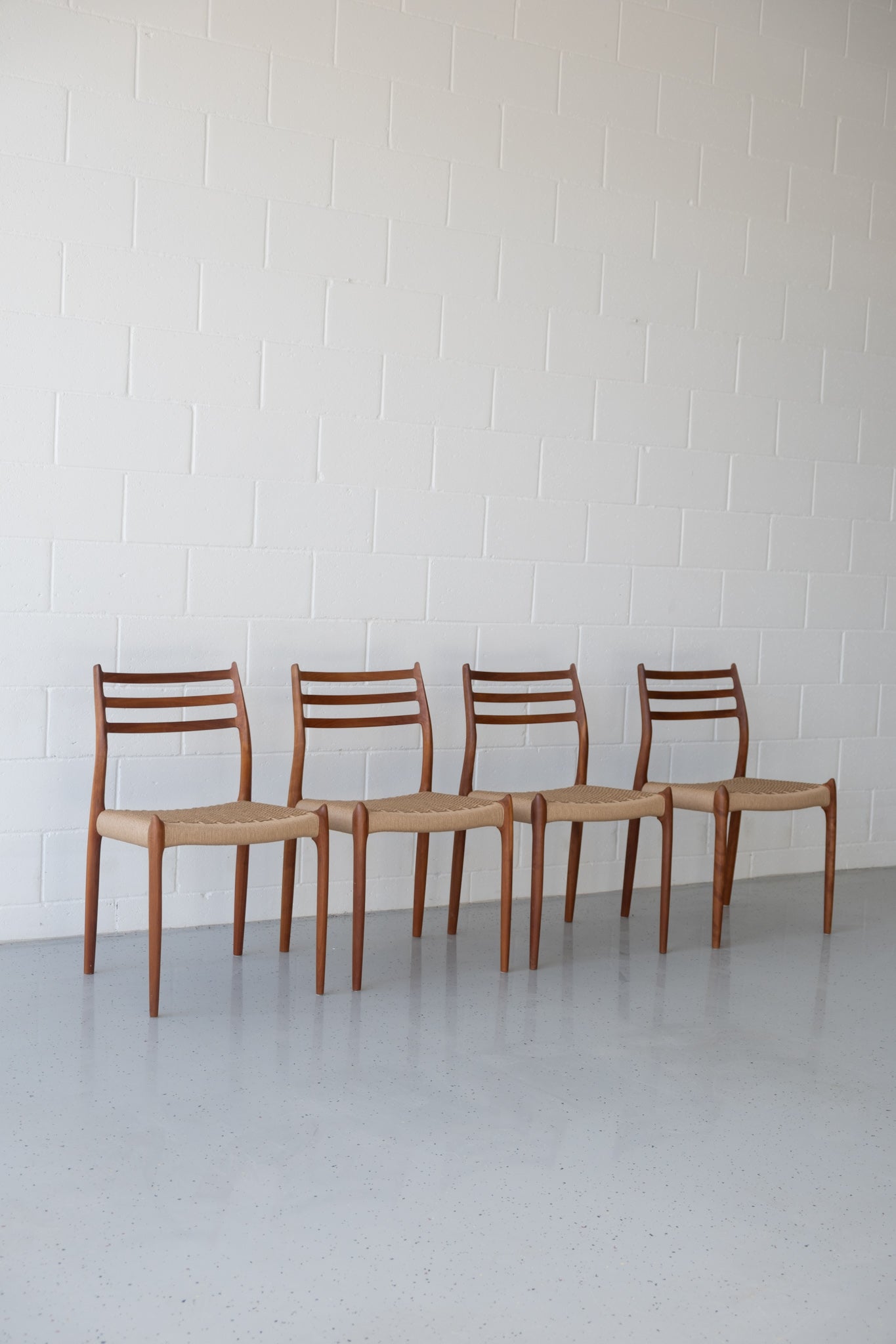 N.O. Moller model 78, teak