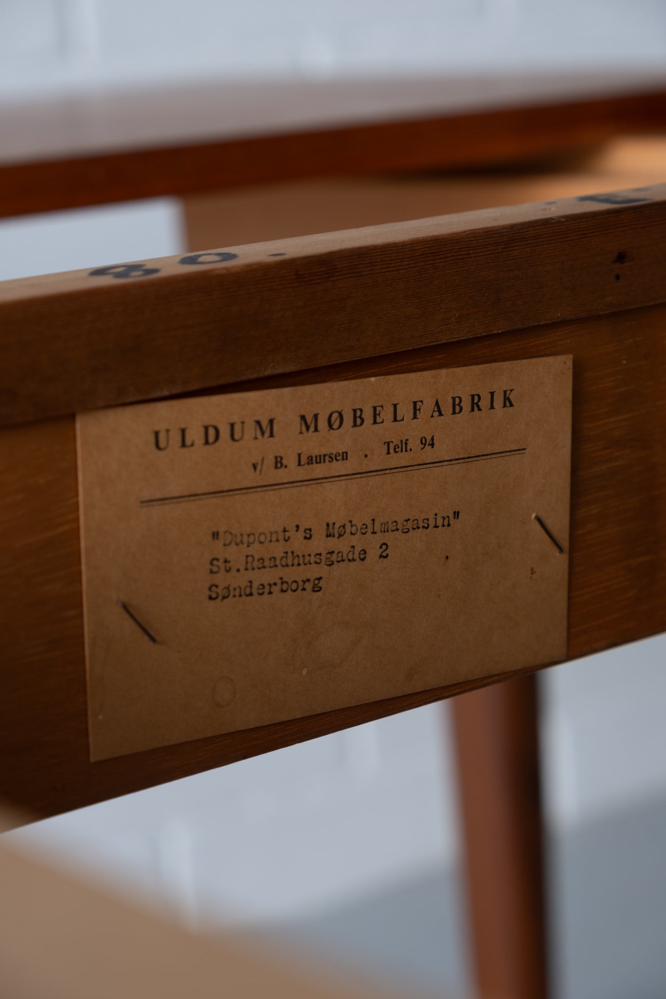 Johannes Andersen dining table