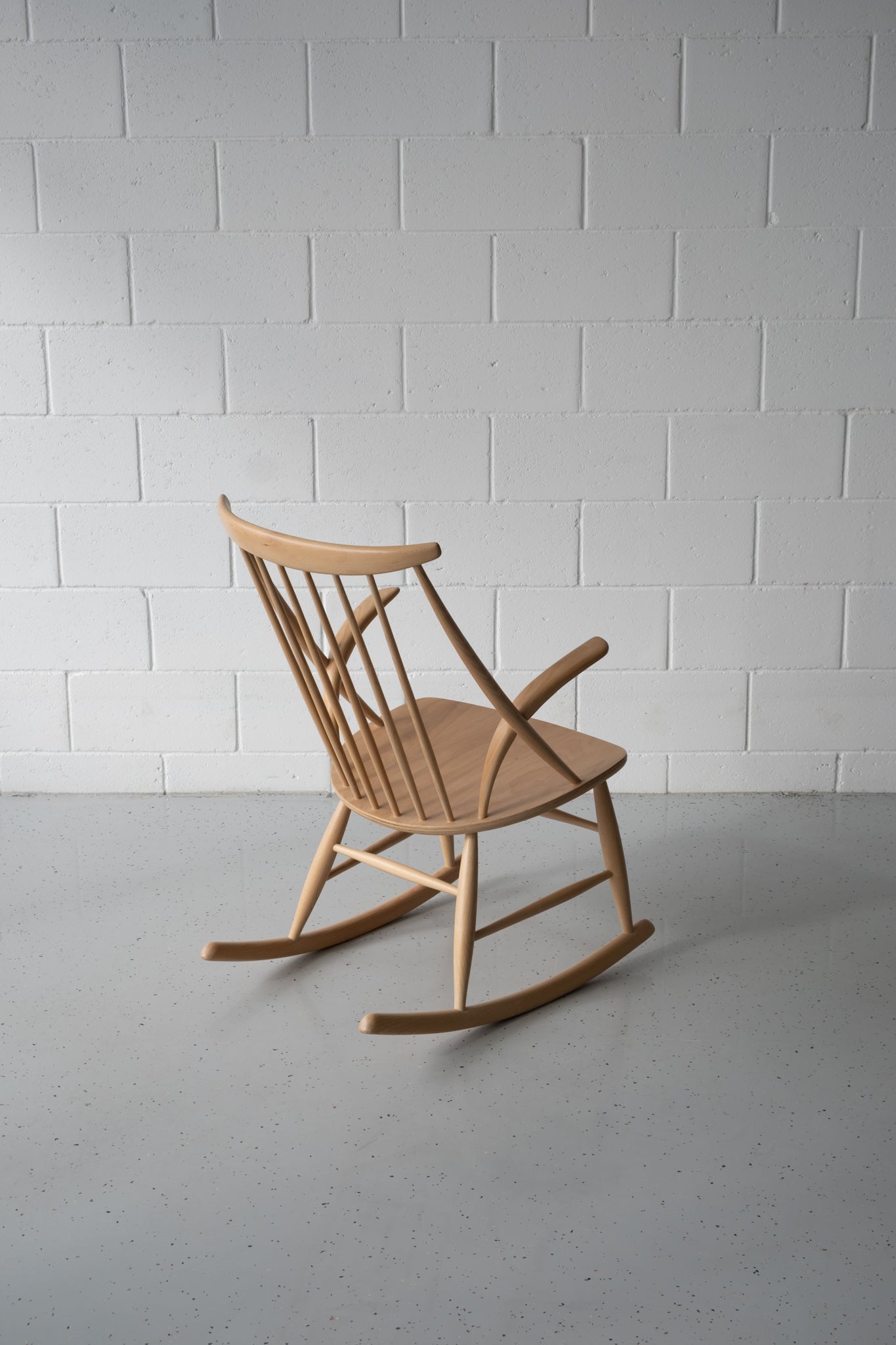 Illum Wikkelso IW3 rocking chair 1958 Denmark