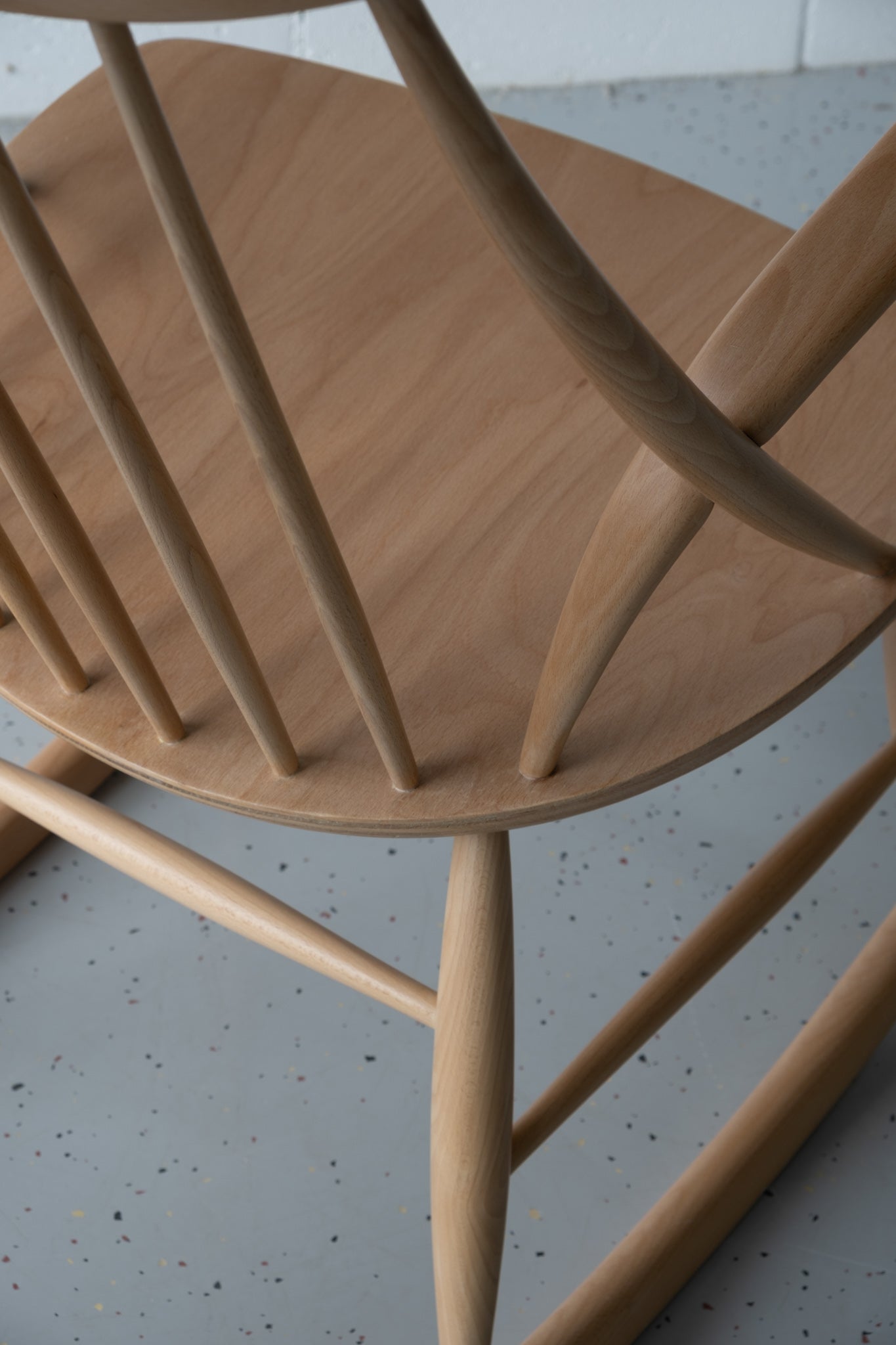 Illum Wikkelso IW3 rocking chair 1958 Denmark