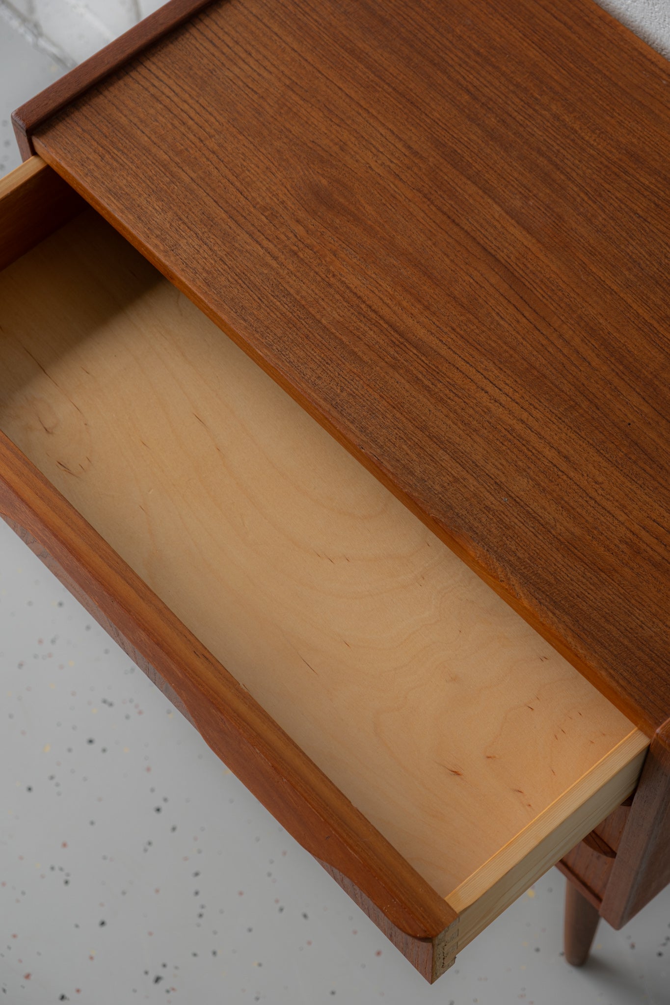 Danish teak chest of drawers