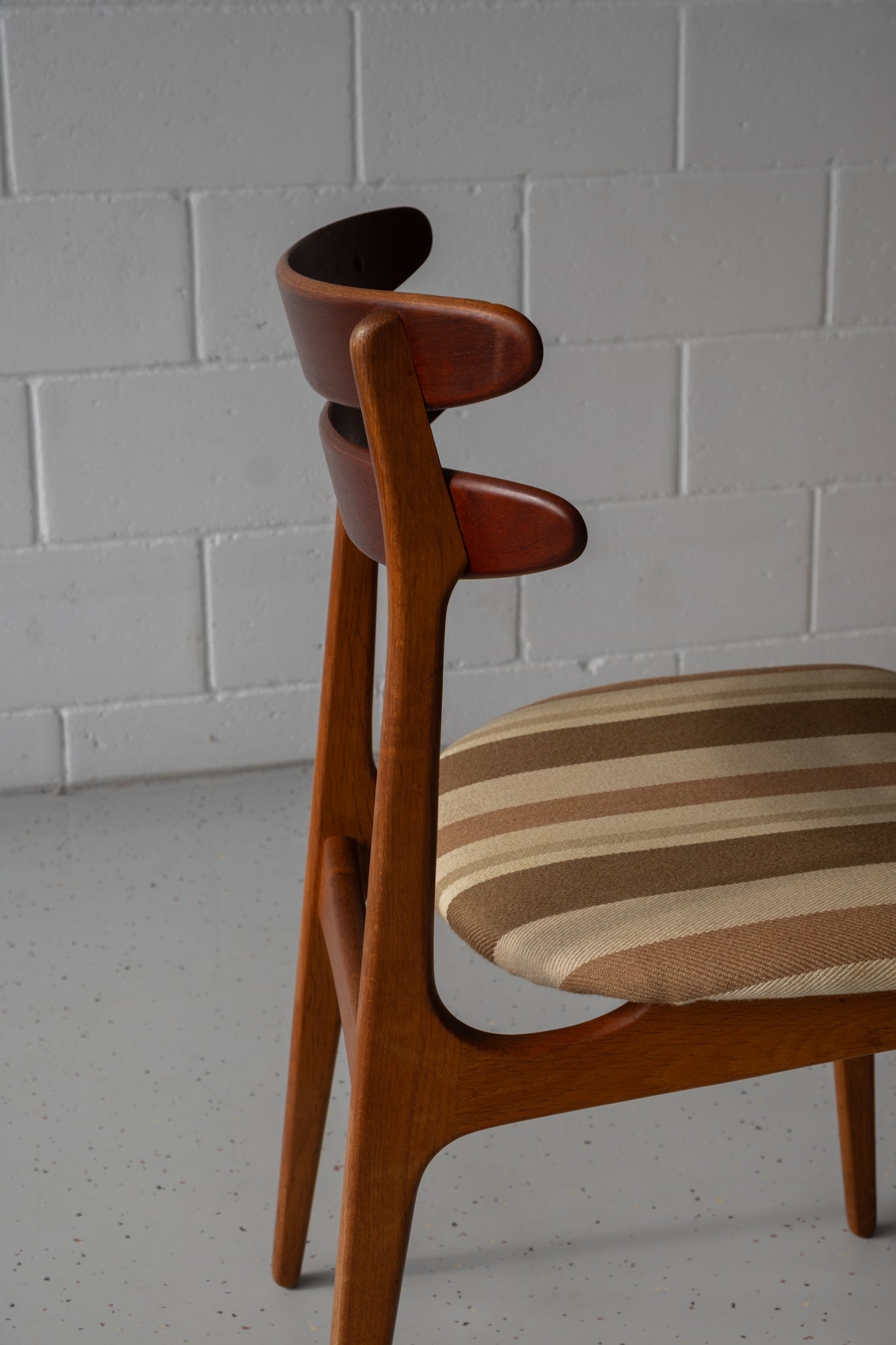 Teak & oak Danish chairs