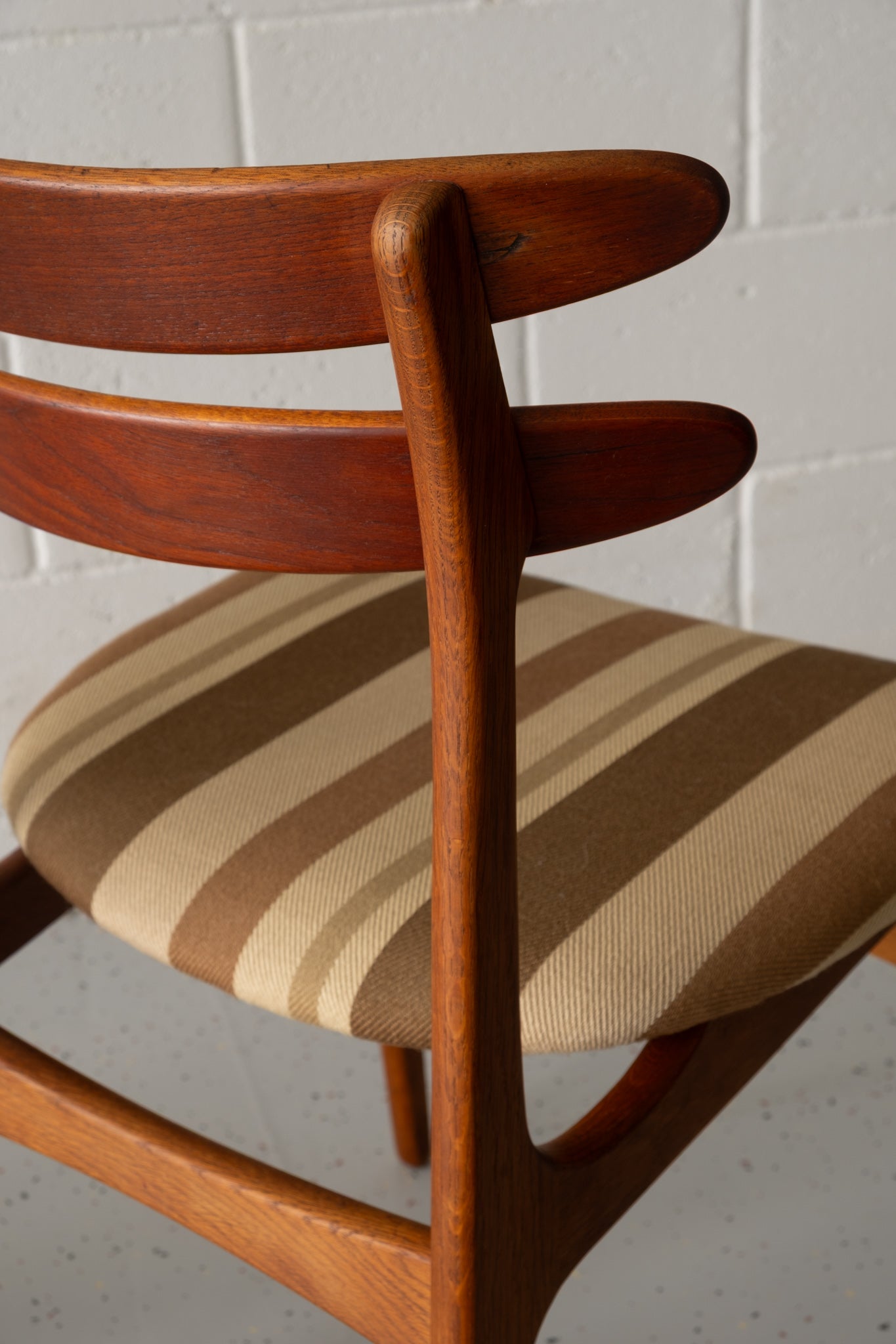 Teak & oak Danish chairs