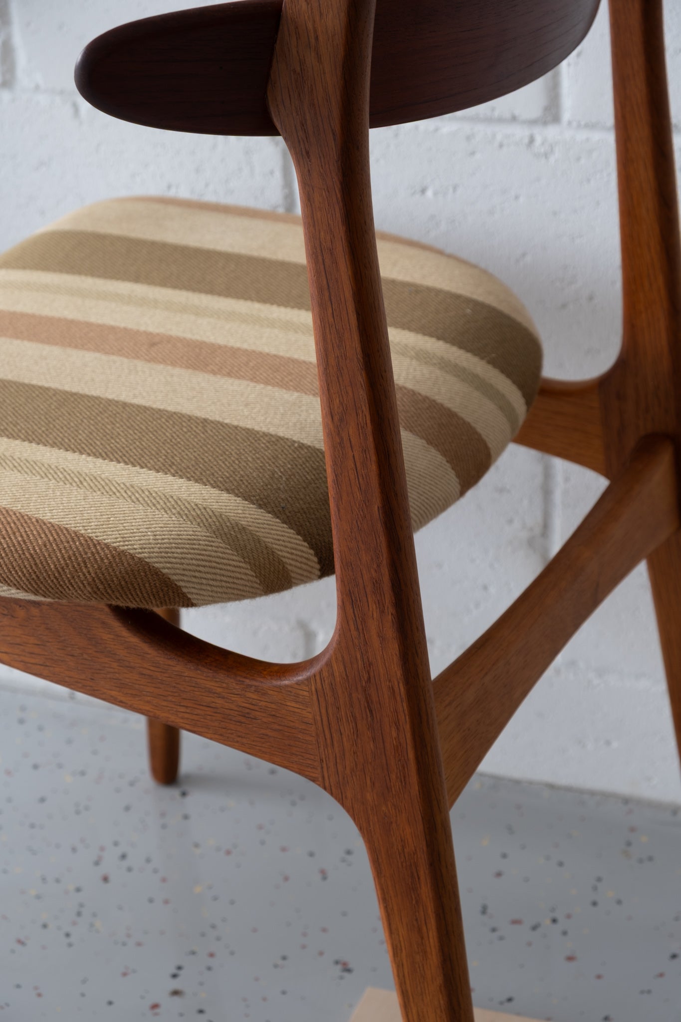 Teak & oak Danish chairs