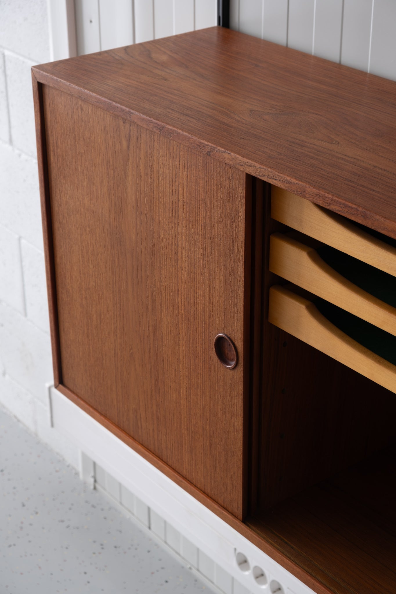 Kai Kristiansen teak wall unit