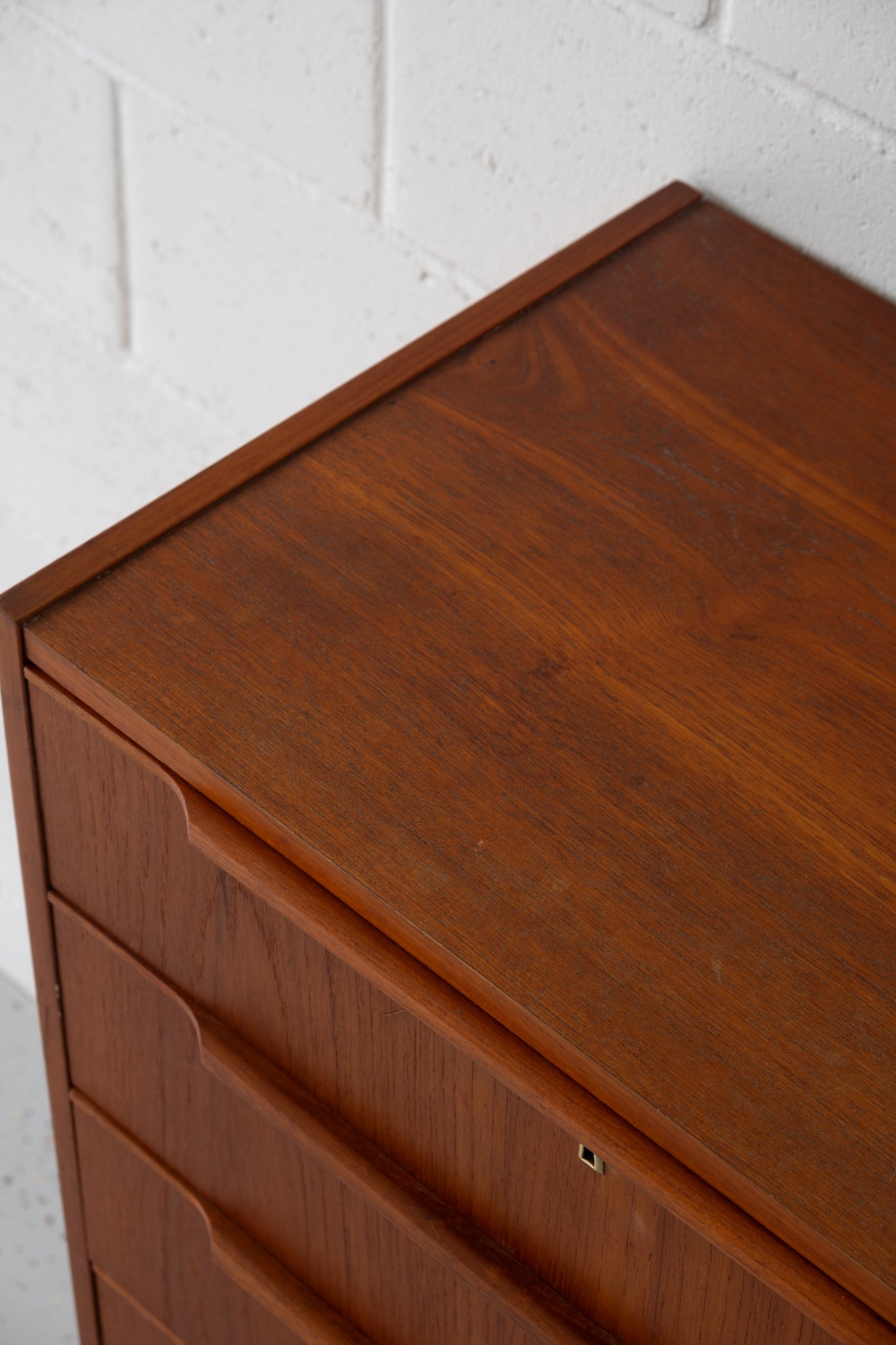 Danish teak chest of drawers