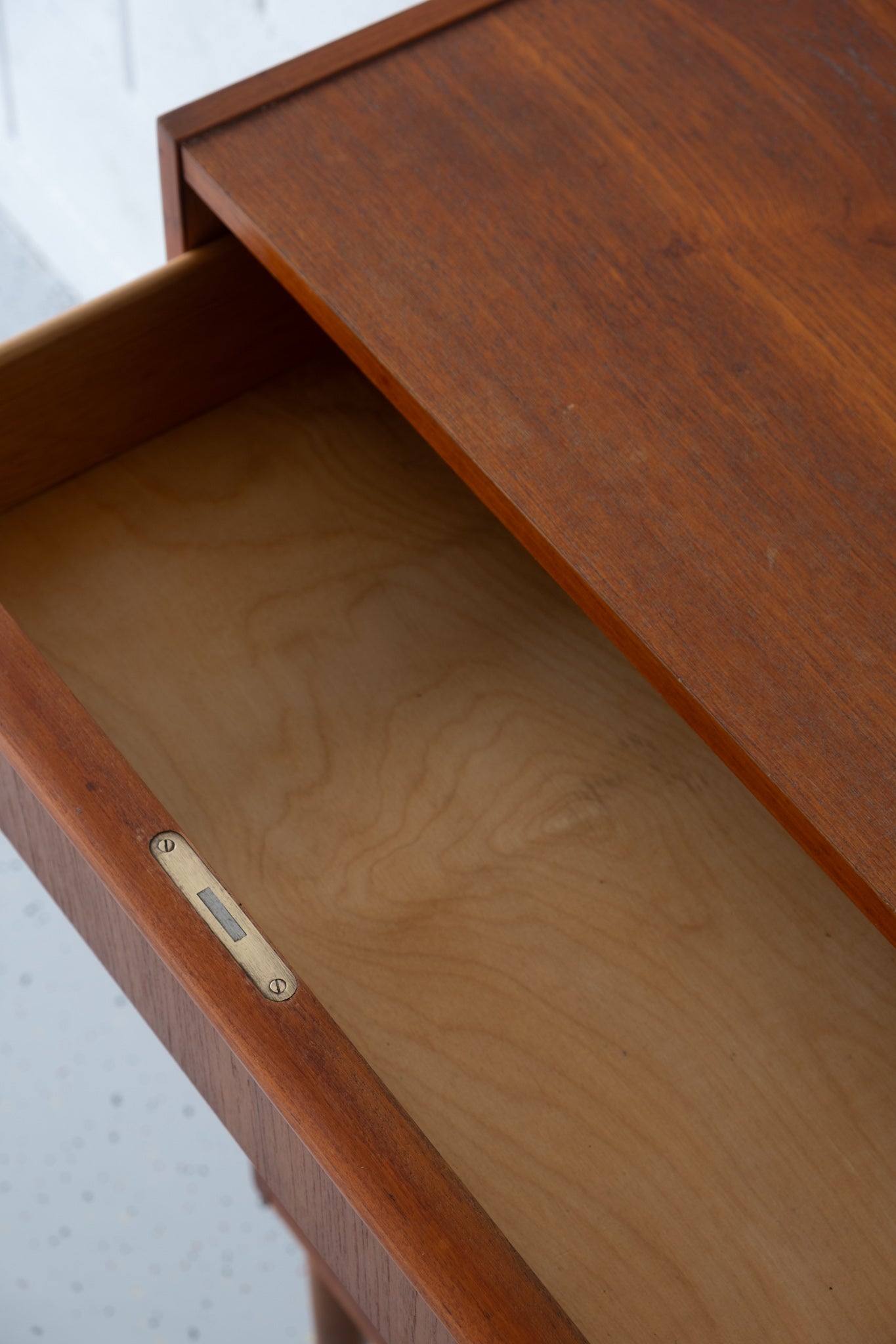 Danish teak chest of drawers