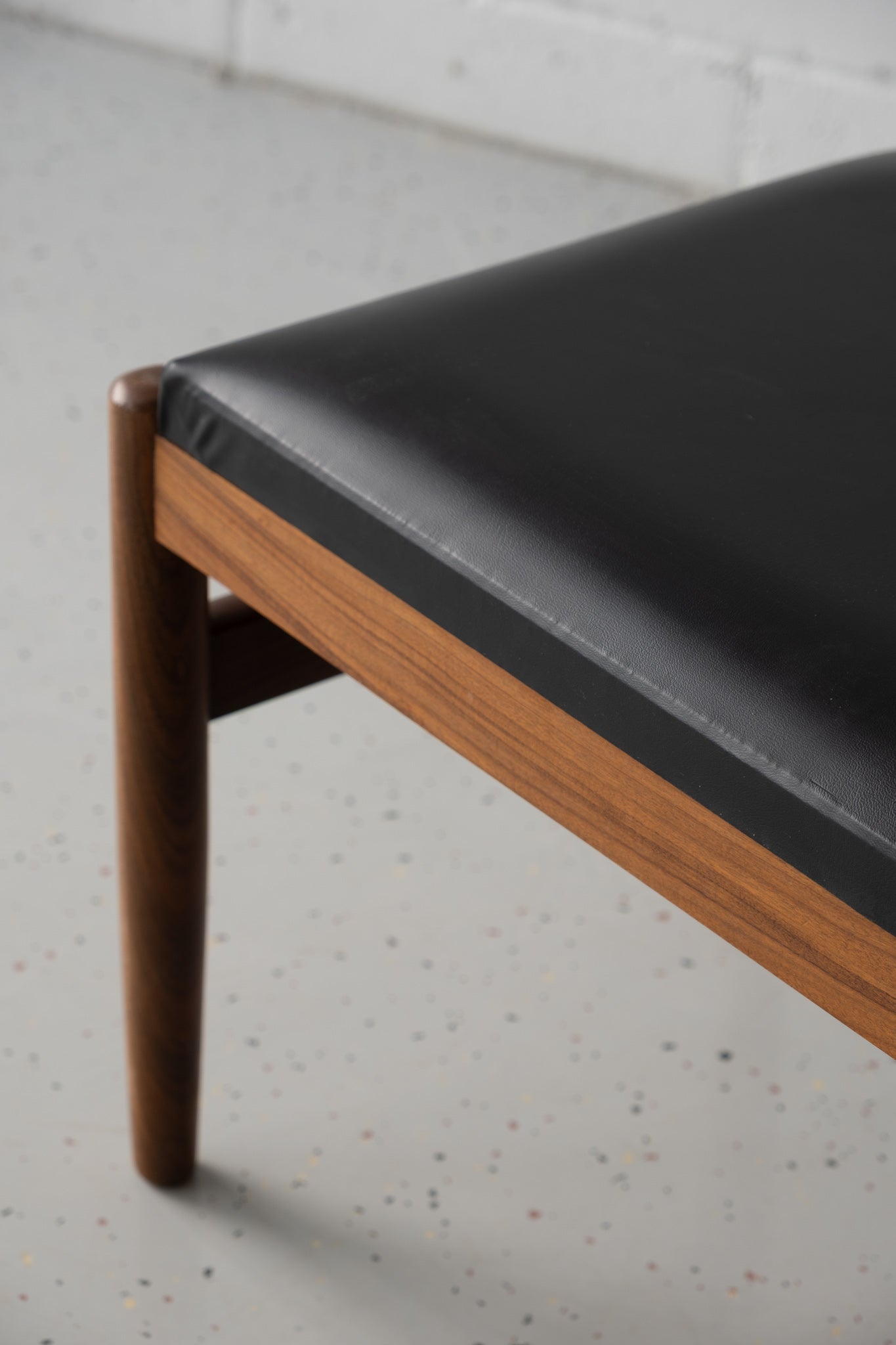 Danish teak footstool