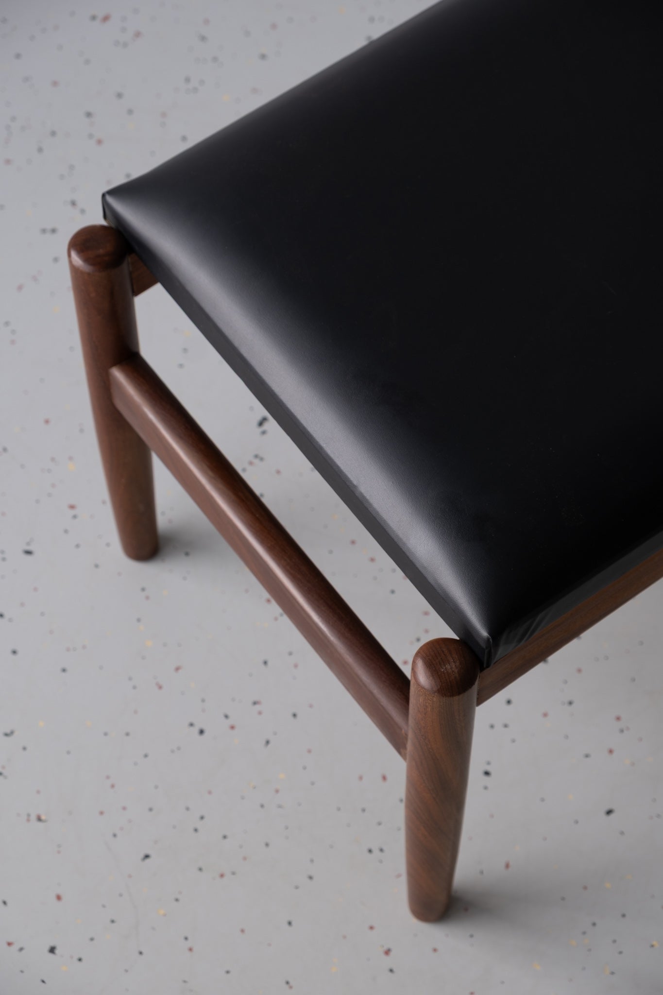 Danish teak footstool